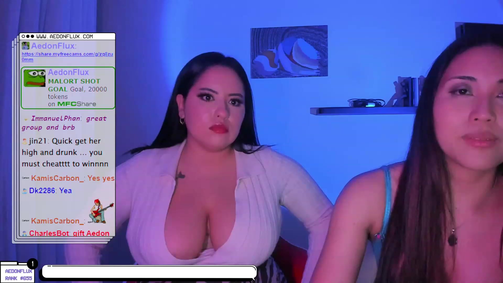 Gallery image thumbnail from AedonFlux's myfreecams stream on, 04/21/2023, 09:38 image 10 of 20