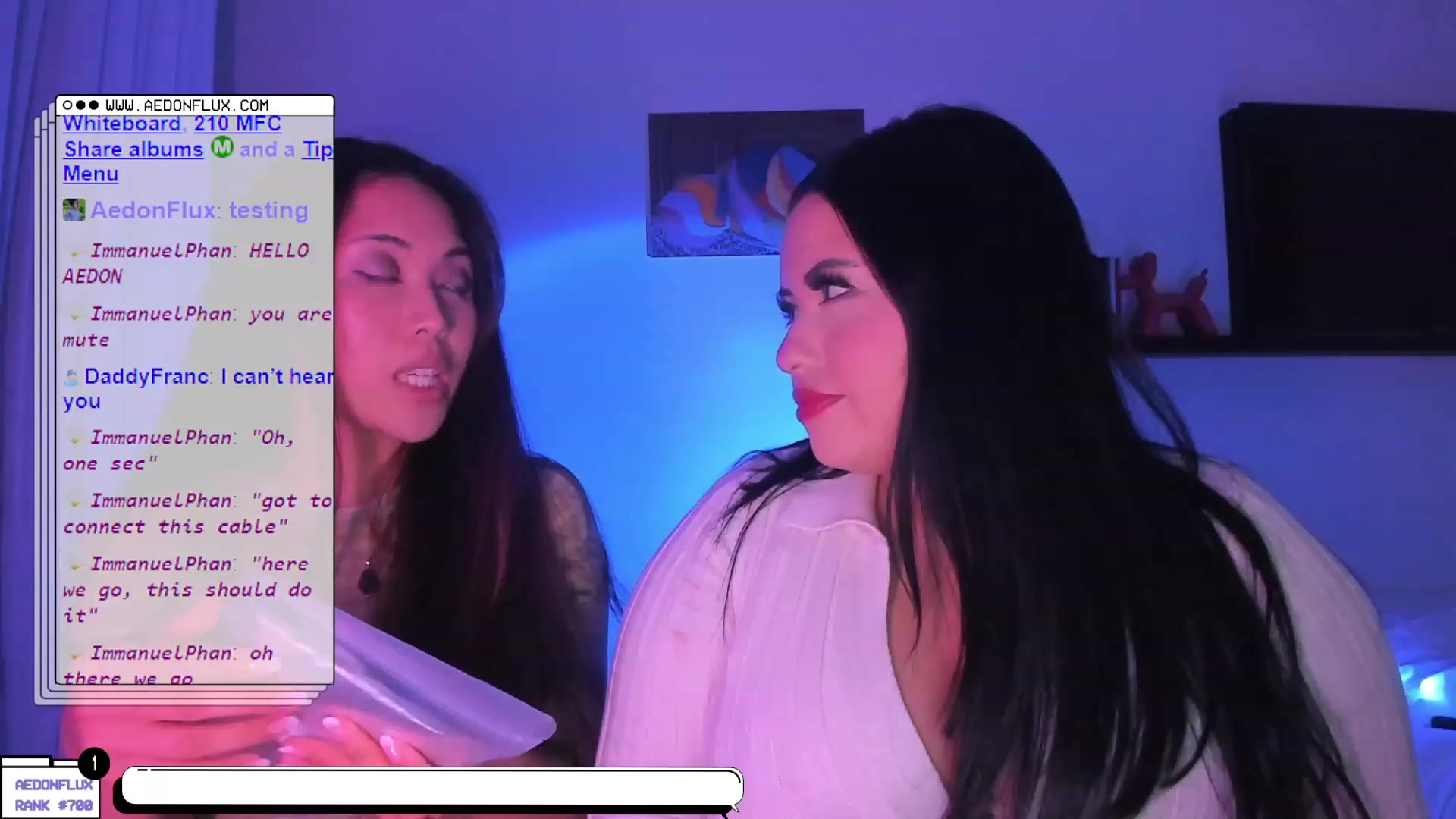 Gallery image thumbnail from AedonFlux's myfreecams stream on, 04/21/2023, 09:38 image 4 of 20