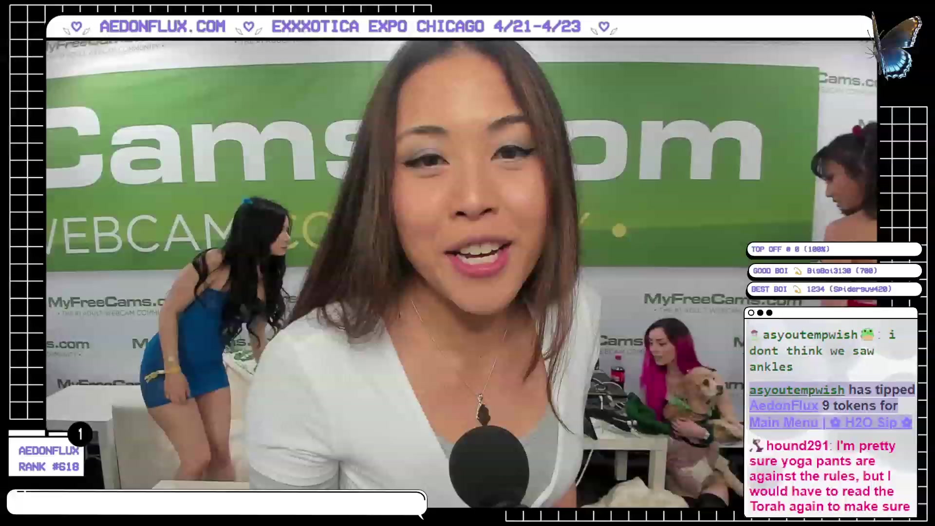 Gallery image thumbnail from AedonFlux's myfreecams stream on, 04/22/2023, 03:11 image 1 of 20
