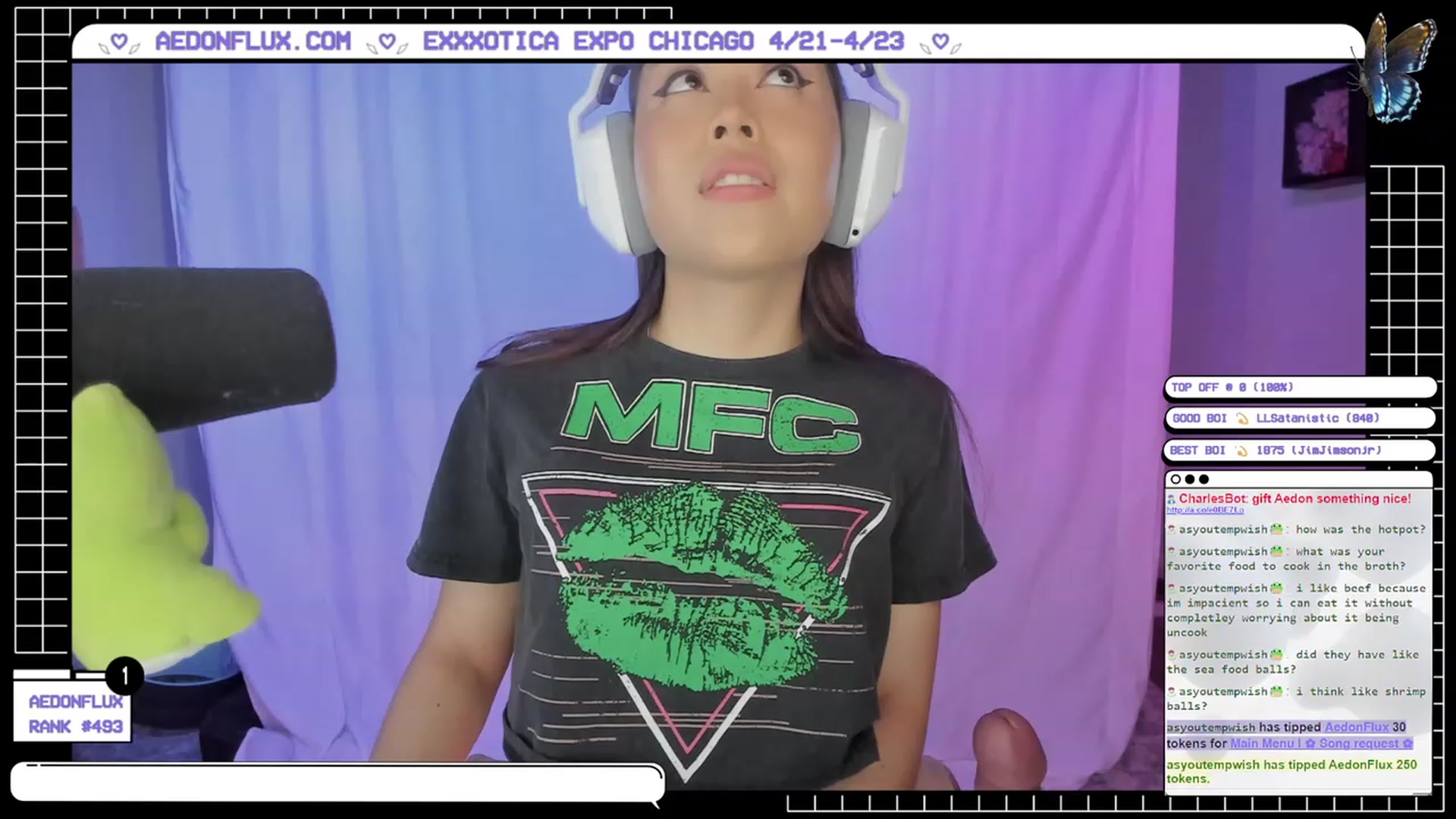 Gallery image thumbnail from AedonFlux's myfreecams stream on, 04/28/2023, 05:42 image 16 of 20