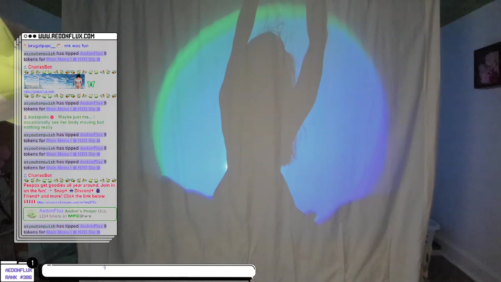 Gallery image thumbnail from AedonFlux's myfreecams stream on, 04/29/2023, 07:09 image 18 of 20