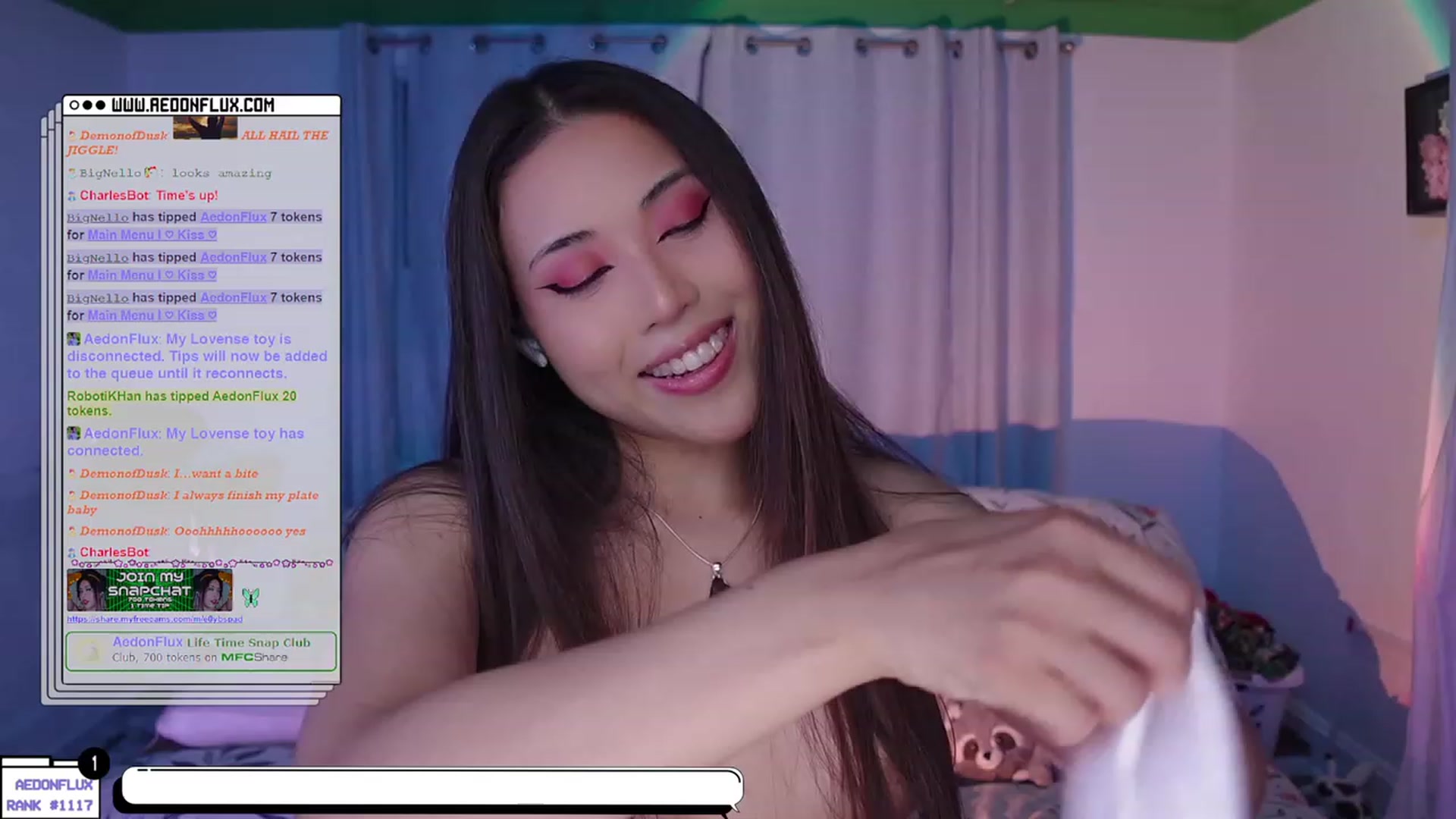 Gallery image thumbnail from AedonFlux's myfreecams stream on, 05/06/2023, 07:24 image 2 of 20
