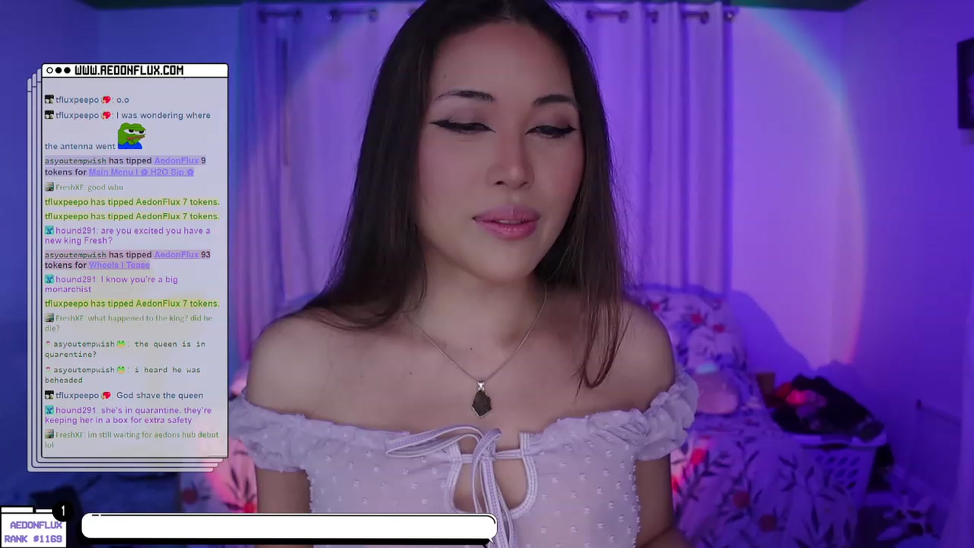 Gallery image thumbnail from AedonFlux's myfreecams stream on, 05/07/2023, 05:49 image 7 of 20