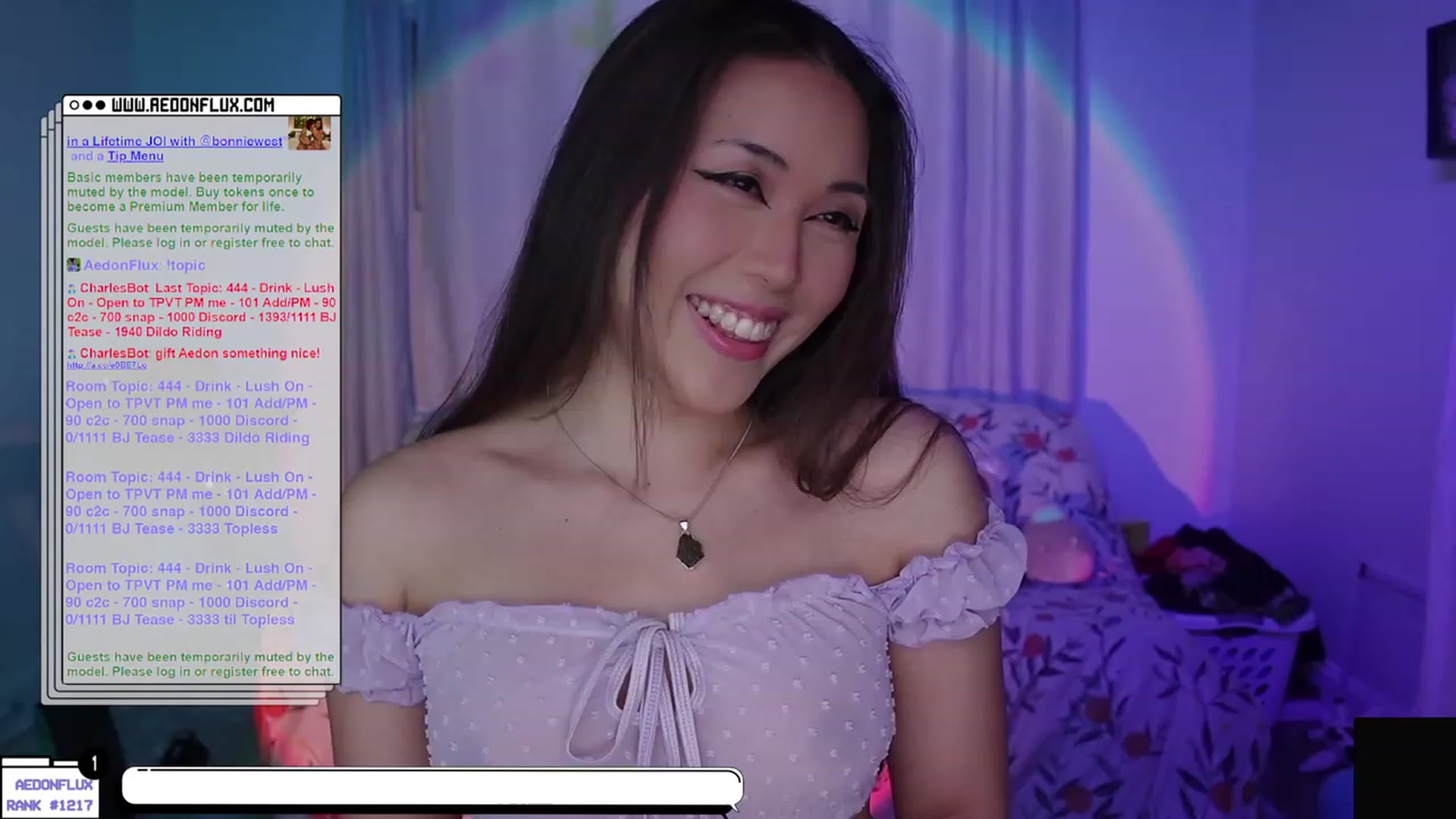 Gallery image thumbnail from AedonFlux's myfreecams stream on, 05/07/2023, 05:49 image 1 of 20