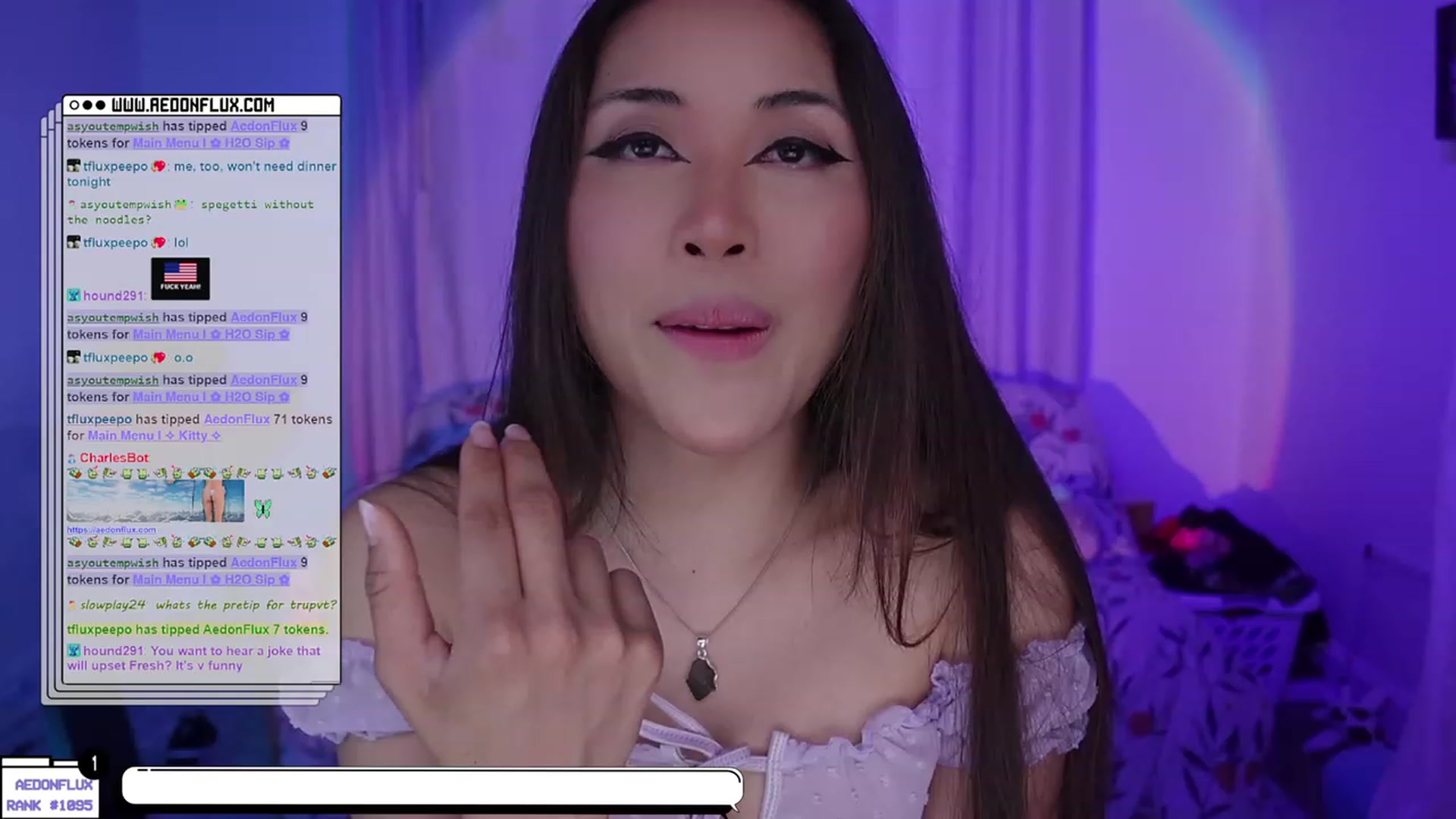 Gallery image thumbnail from AedonFlux's myfreecams stream on, 05/07/2023, 05:49 image 9 of 20