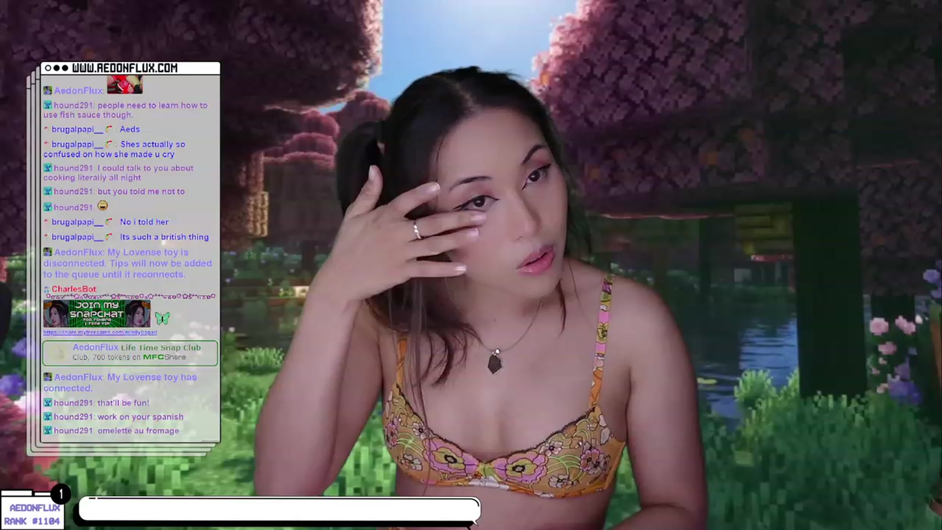 Gallery image thumbnail from AedonFlux's myfreecams stream on, 05/13/2023, 06:14 image 18 of 20