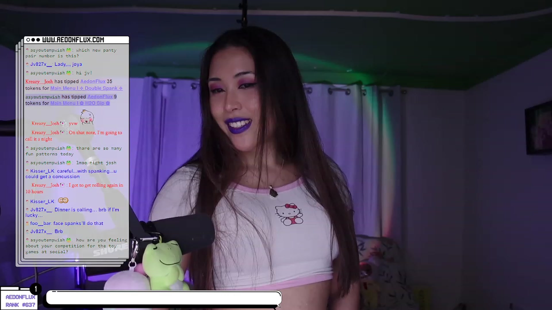 Gallery image thumbnail from AedonFlux's myfreecams stream on, 05/21/2023, 06:48 image 7 of 20