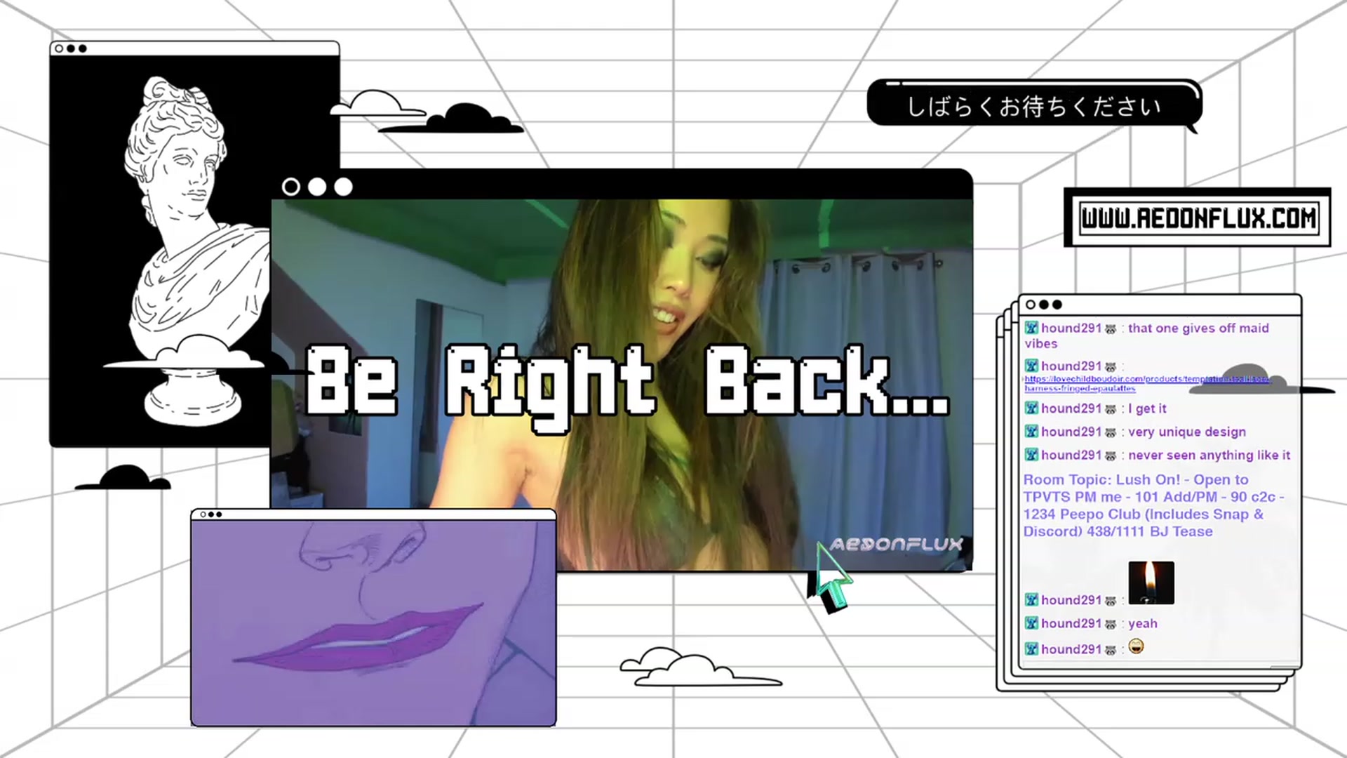 Gallery image thumbnail from AedonFlux's myfreecams stream on, 06/03/2023, 07:50 image 7 of 20