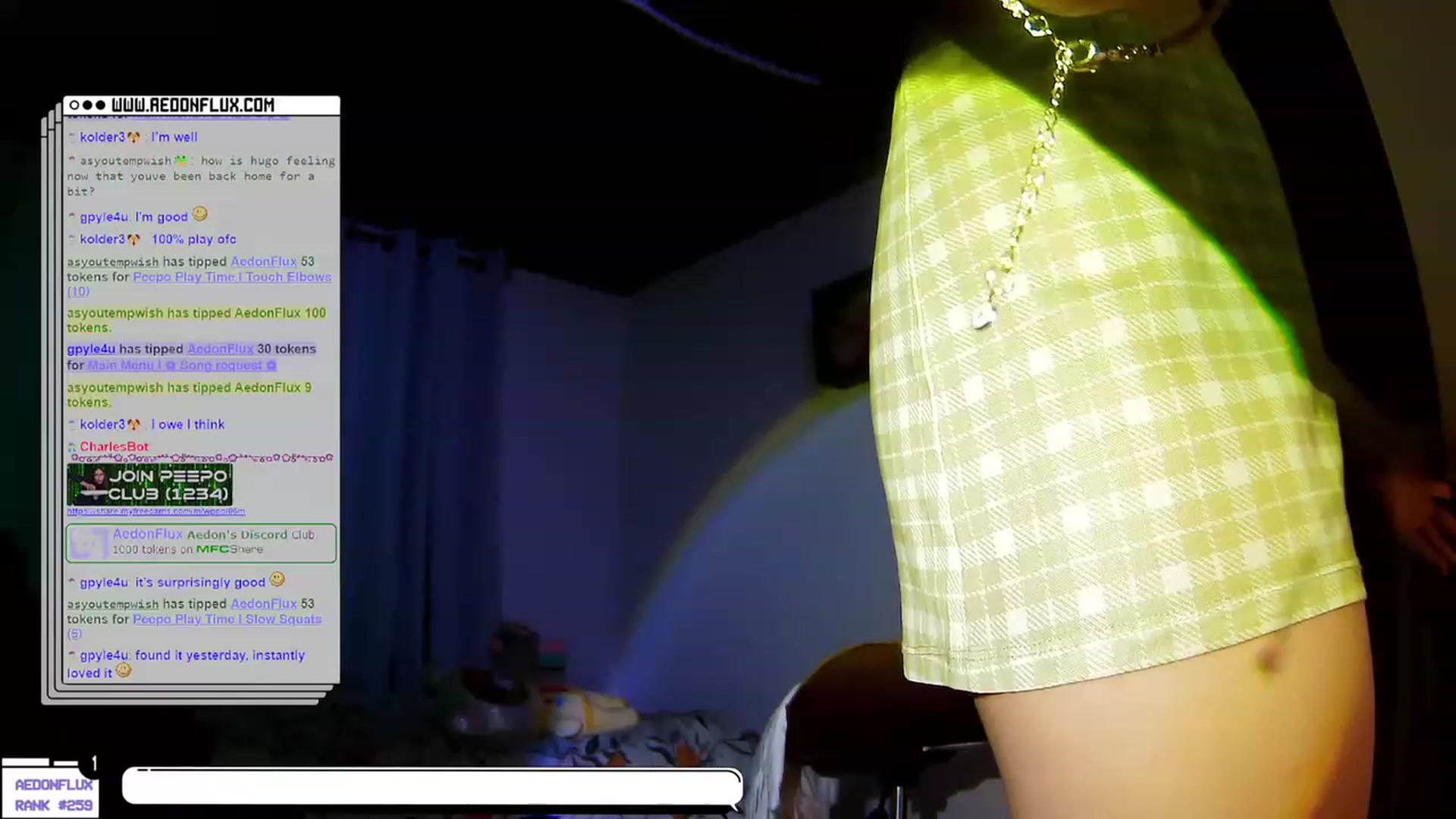 Gallery image thumbnail from AedonFlux's myfreecams stream on, 06/08/2023, 05:32 image 19 of 20