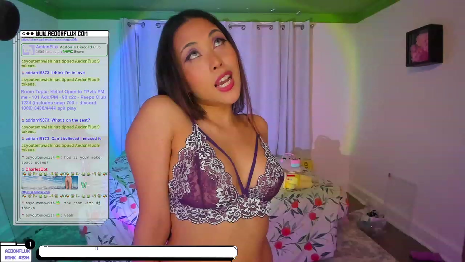 Gallery image thumbnail from AedonFlux's myfreecams stream on, 06/08/2023, 06:59 image 7 of 20
