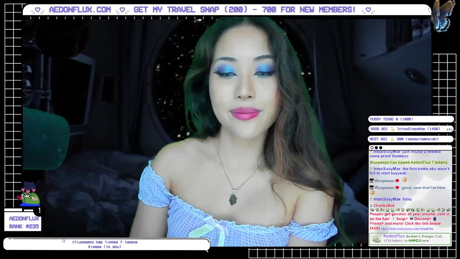Gallery image thumbnail from AedonFlux's myfreecams stream on, 06/11/2023, 06:52 image 9 of 20