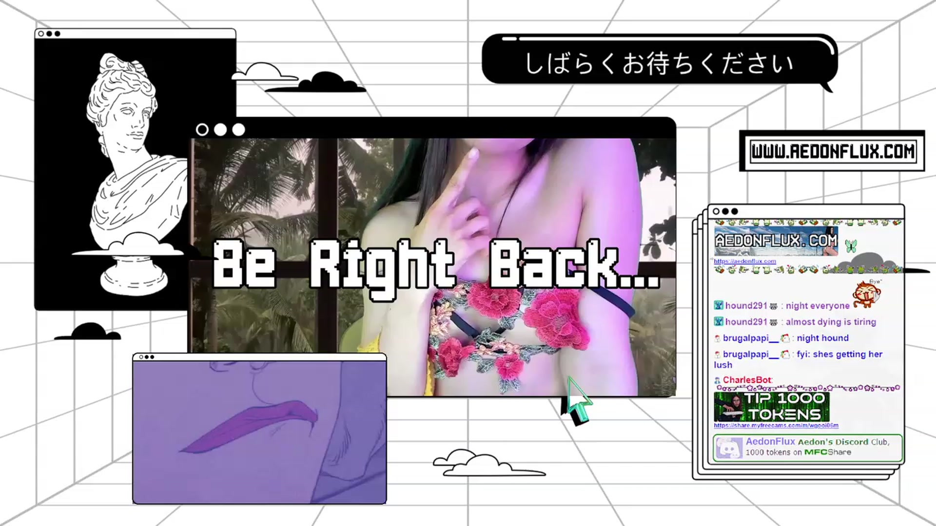Gallery image thumbnail from AedonFlux's myfreecams stream on, 06/18/2023, 06:18 image 17 of 20