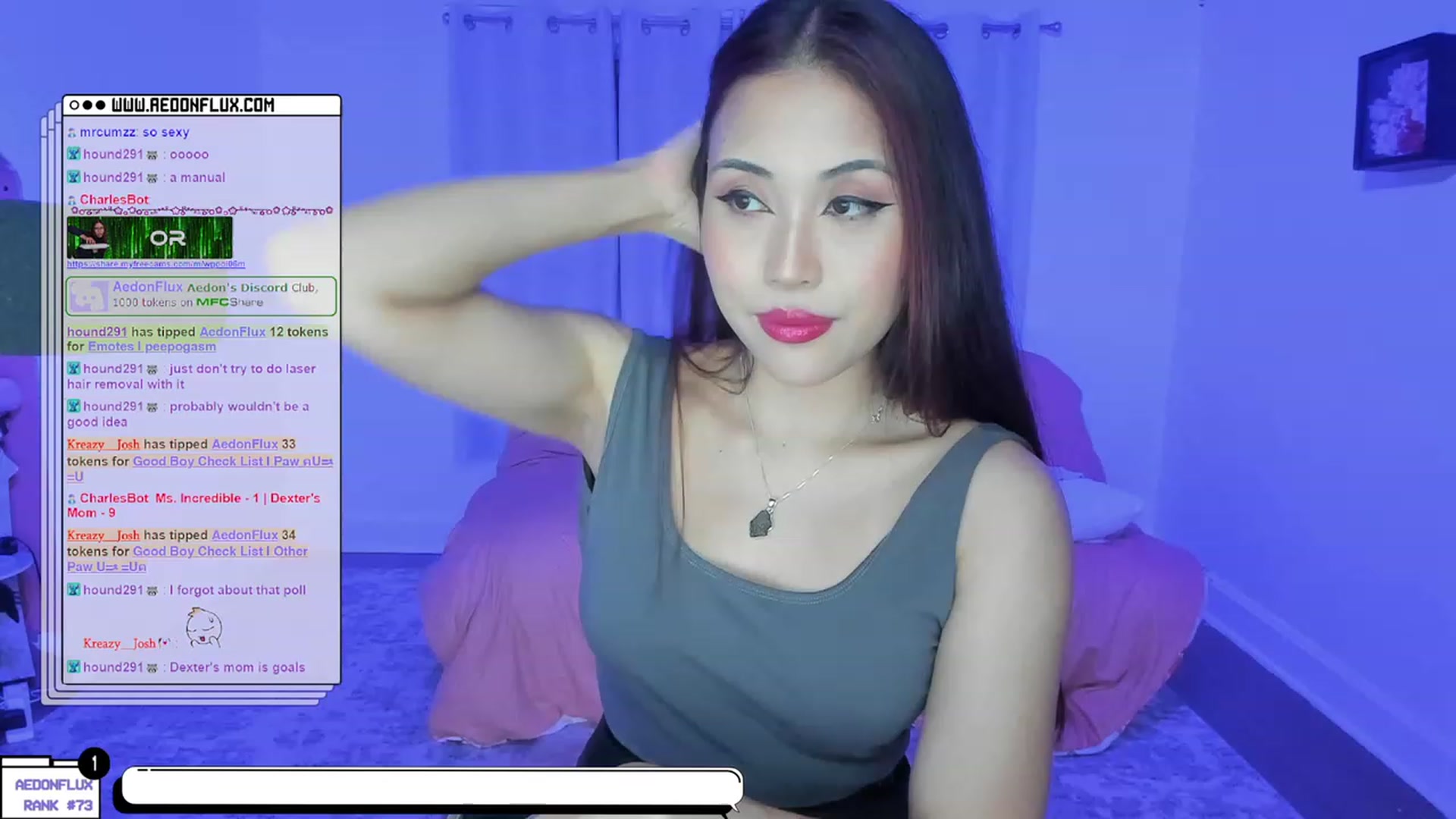 Gallery image thumbnail from AedonFlux's myfreecams stream on, 06/30/2023, 05:33 image 9 of 20
