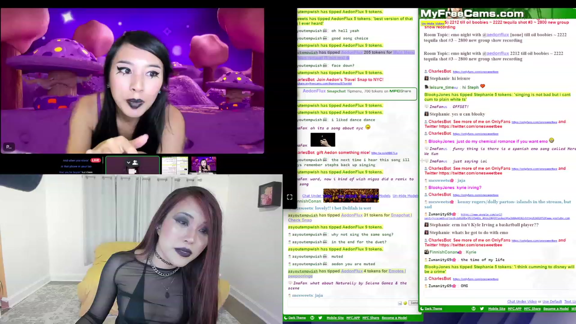 Gallery image thumbnail from AedonFlux's myfreecams stream on, 07/01/2023, 07:37 image 13 of 20