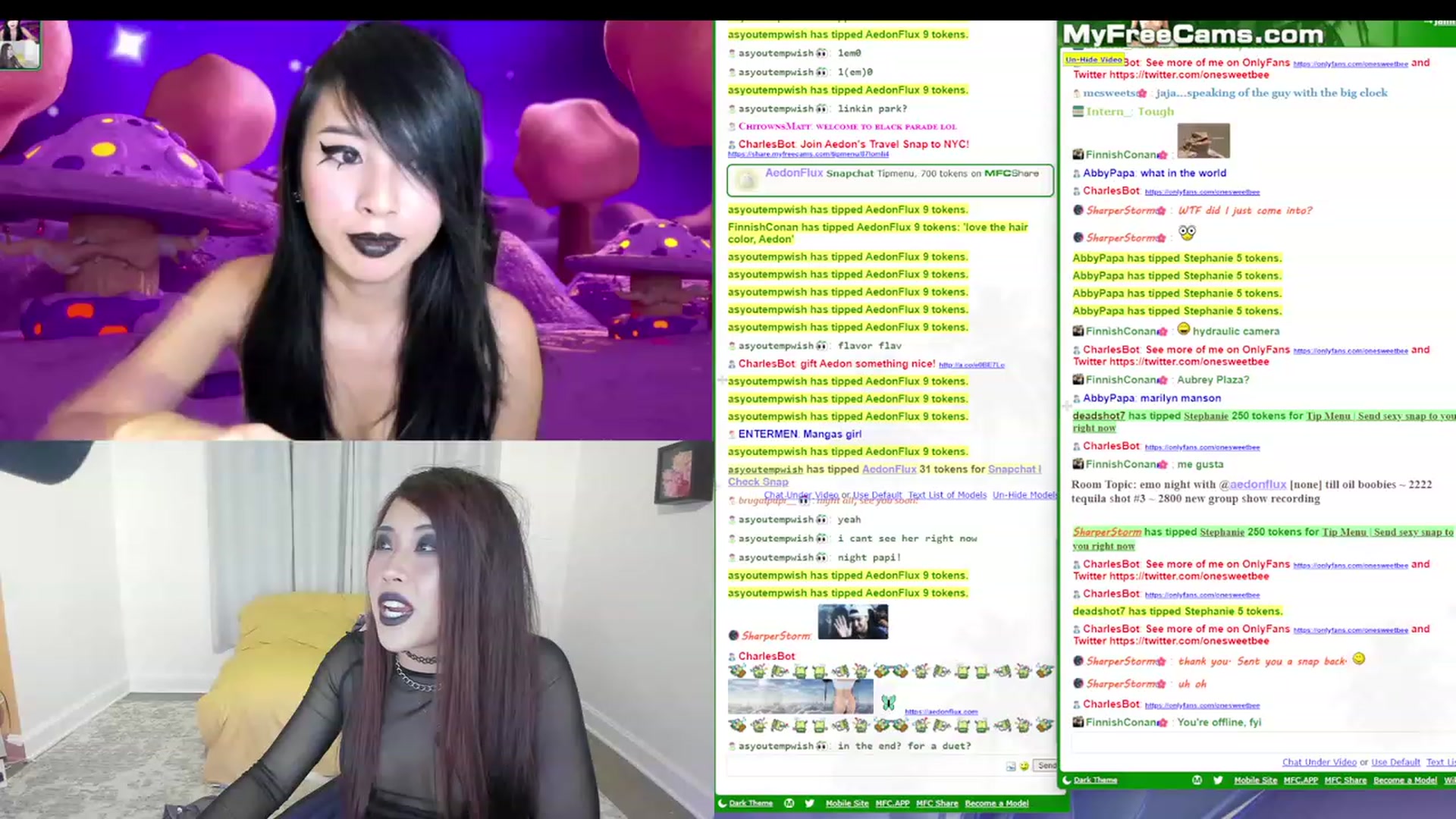 Gallery image thumbnail from AedonFlux's myfreecams stream on, 07/01/2023, 07:37 image 9 of 20