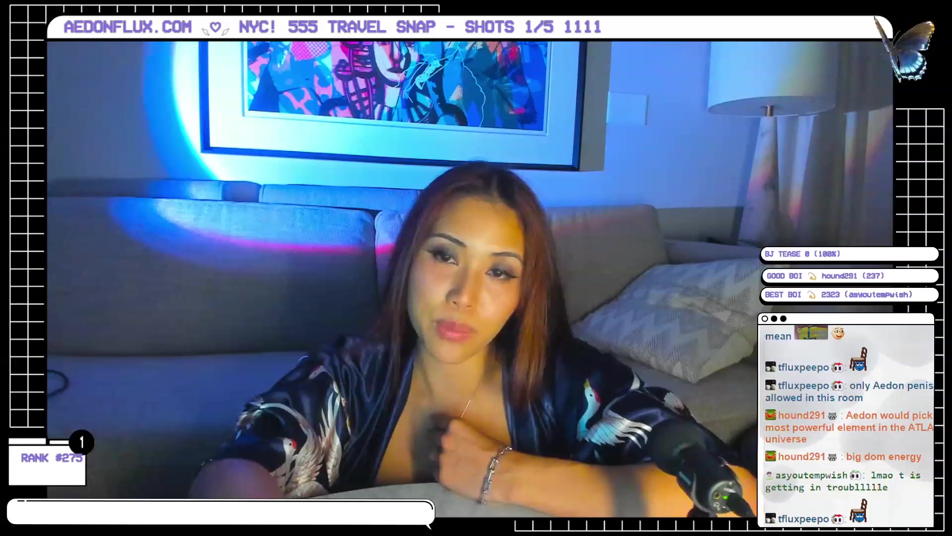 Gallery image thumbnail from AedonFlux's myfreecams stream on, 07/20/2023, 07:33 image 7 of 20