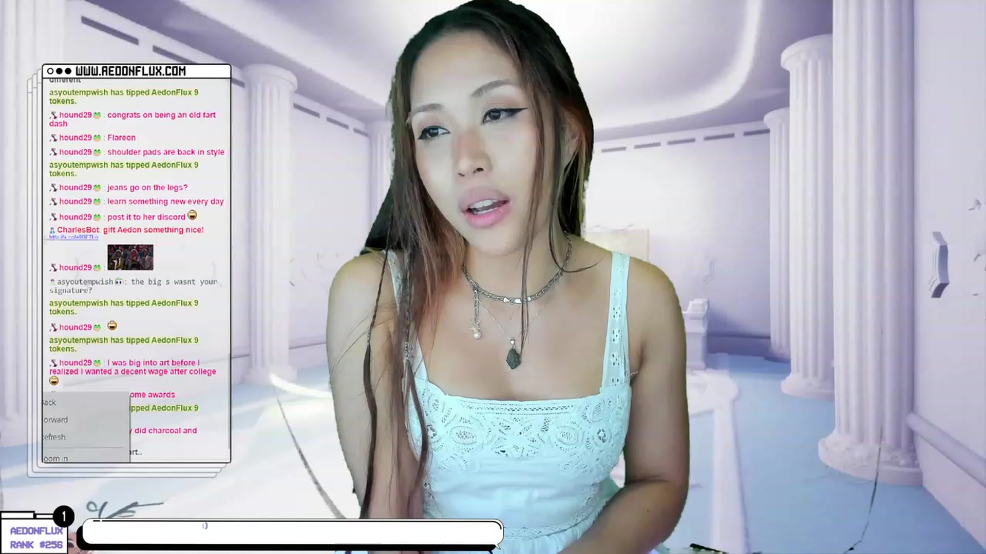 Gallery image thumbnail from AedonFlux's myfreecams stream on, 09/09/2023, 07:05 image 8 of 20