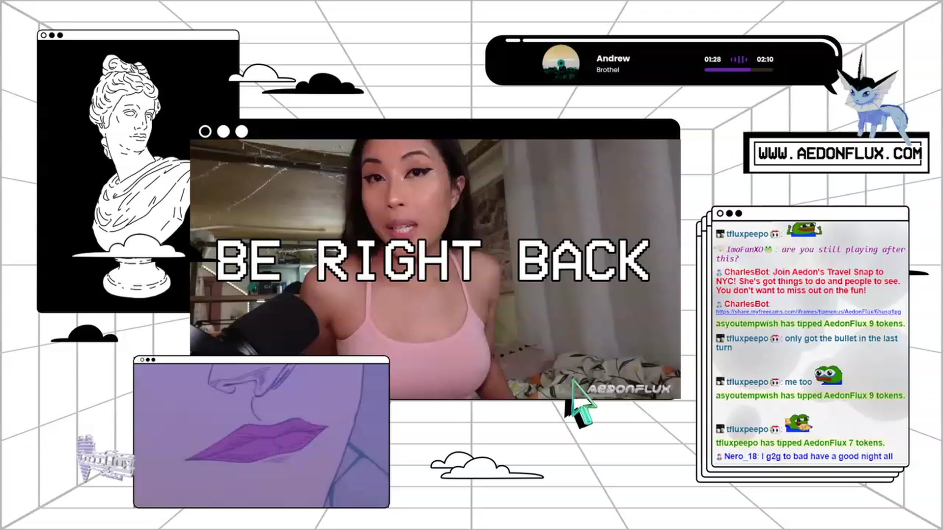 Gallery image thumbnail from AedonFlux's myfreecams stream on, 09/29/2023, 08:36 image 4 of 20