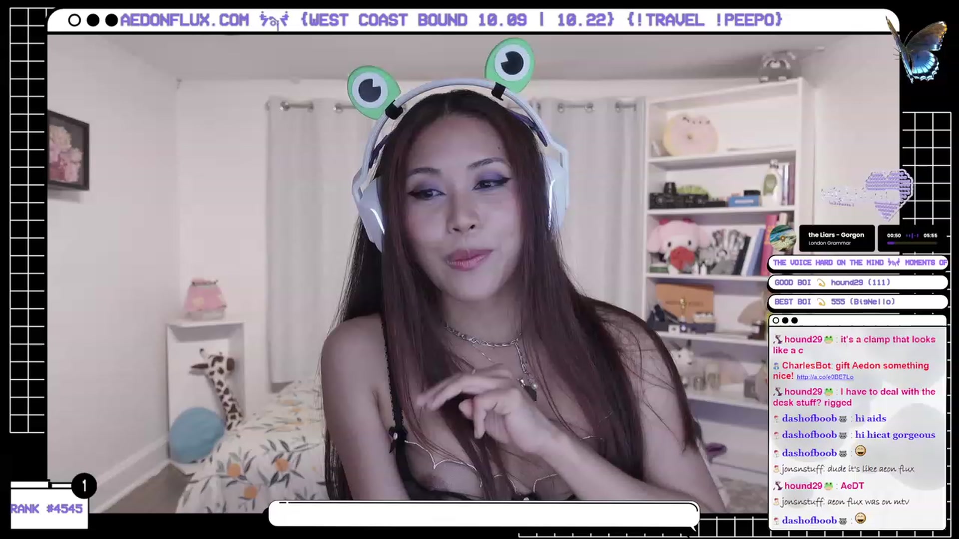 Gallery image thumbnail from AedonFlux's myfreecams stream on, 10/05/2023, 05:39 image 4 of 20