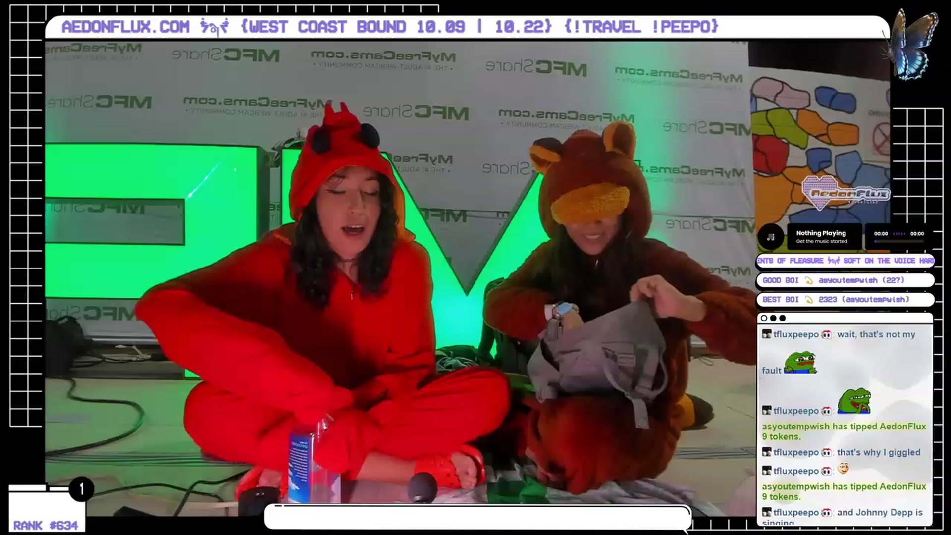 Gallery image thumbnail from AedonFlux's myfreecams stream on, 10/11/2023, 07:07 image 7 of 20