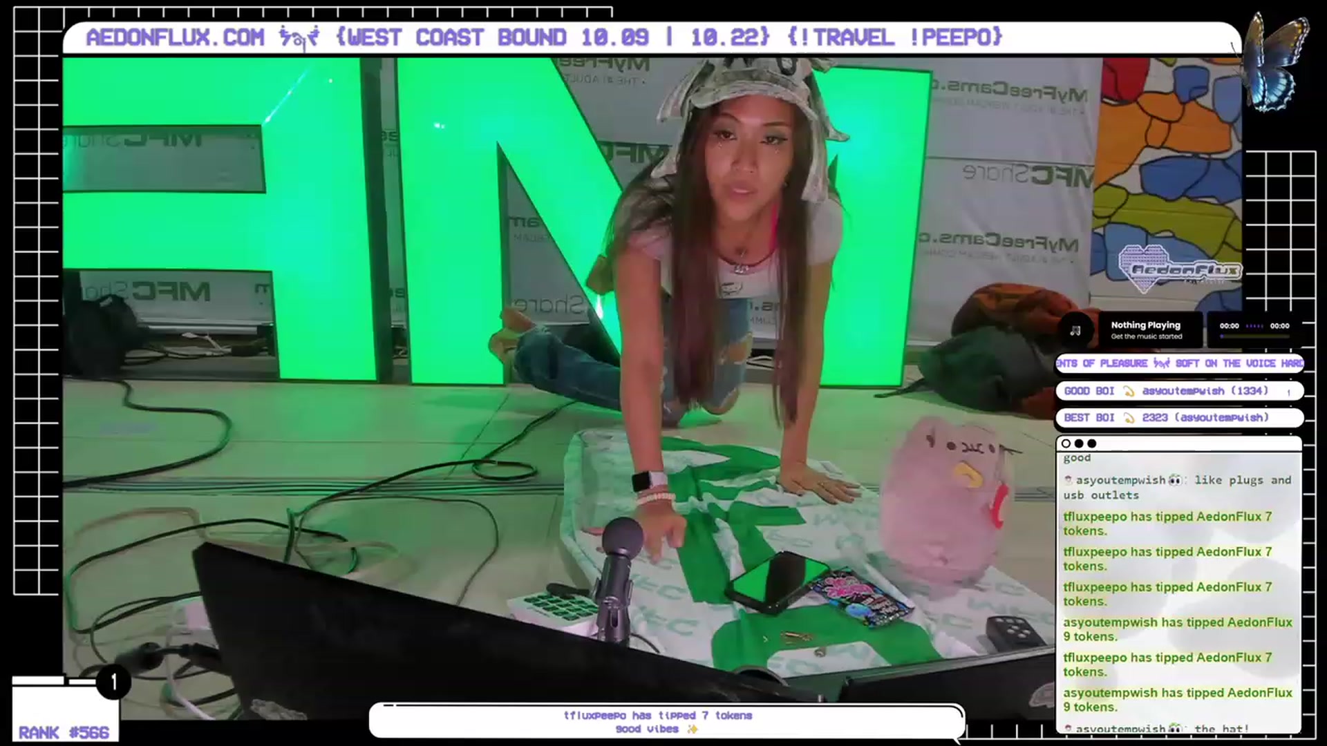 Gallery image thumbnail from AedonFlux's myfreecams stream on, 10/11/2023, 07:07 image 19 of 20