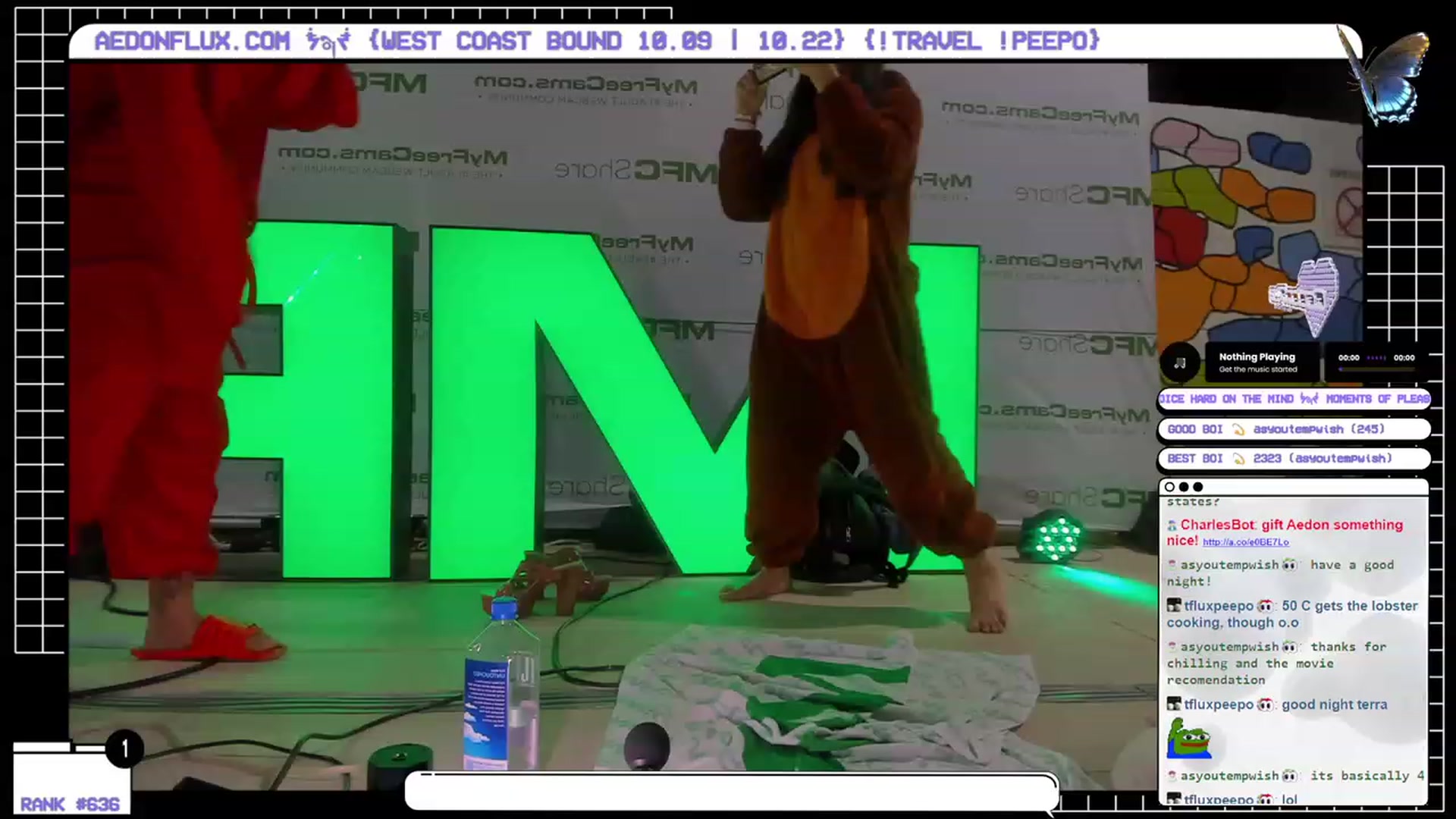 Gallery image thumbnail from AedonFlux's myfreecams stream on, 10/11/2023, 07:07 image 9 of 20
