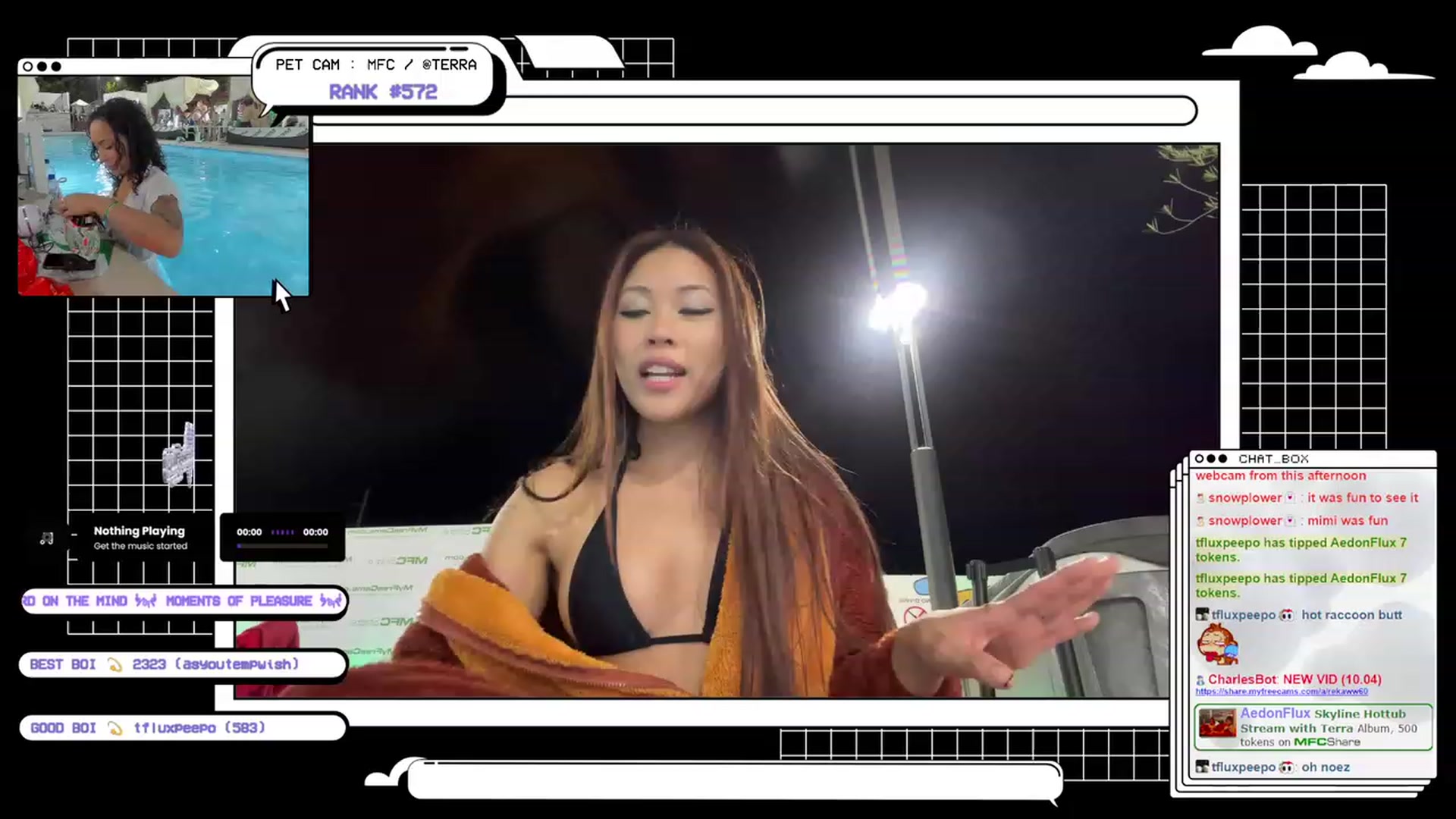 Gallery image thumbnail from AedonFlux's myfreecams stream on, 10/12/2023, 06:57 image 1 of 20