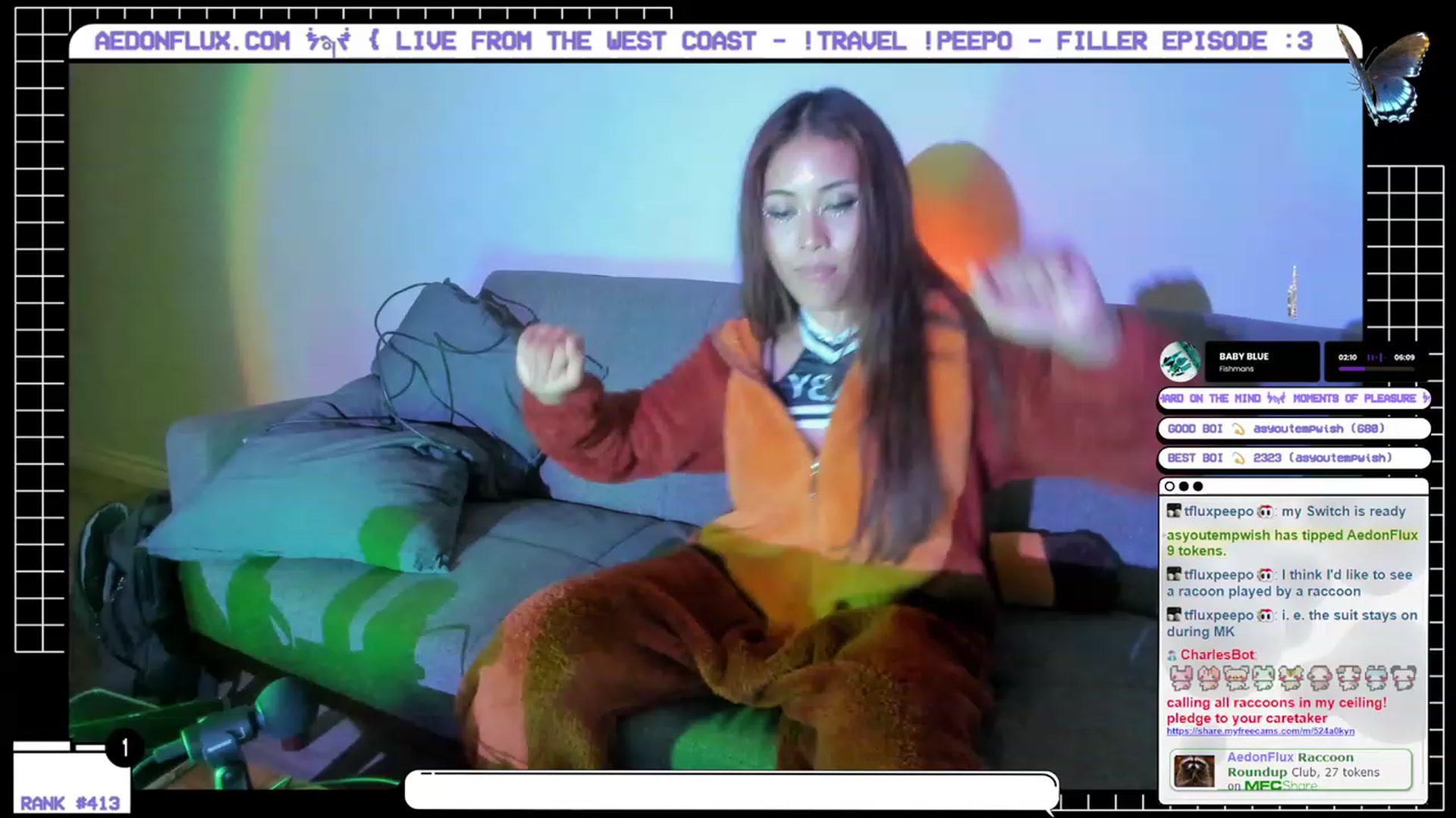 Gallery image thumbnail from AedonFlux's myfreecams stream on, 10/22/2023, 05:33 image 3 of 20