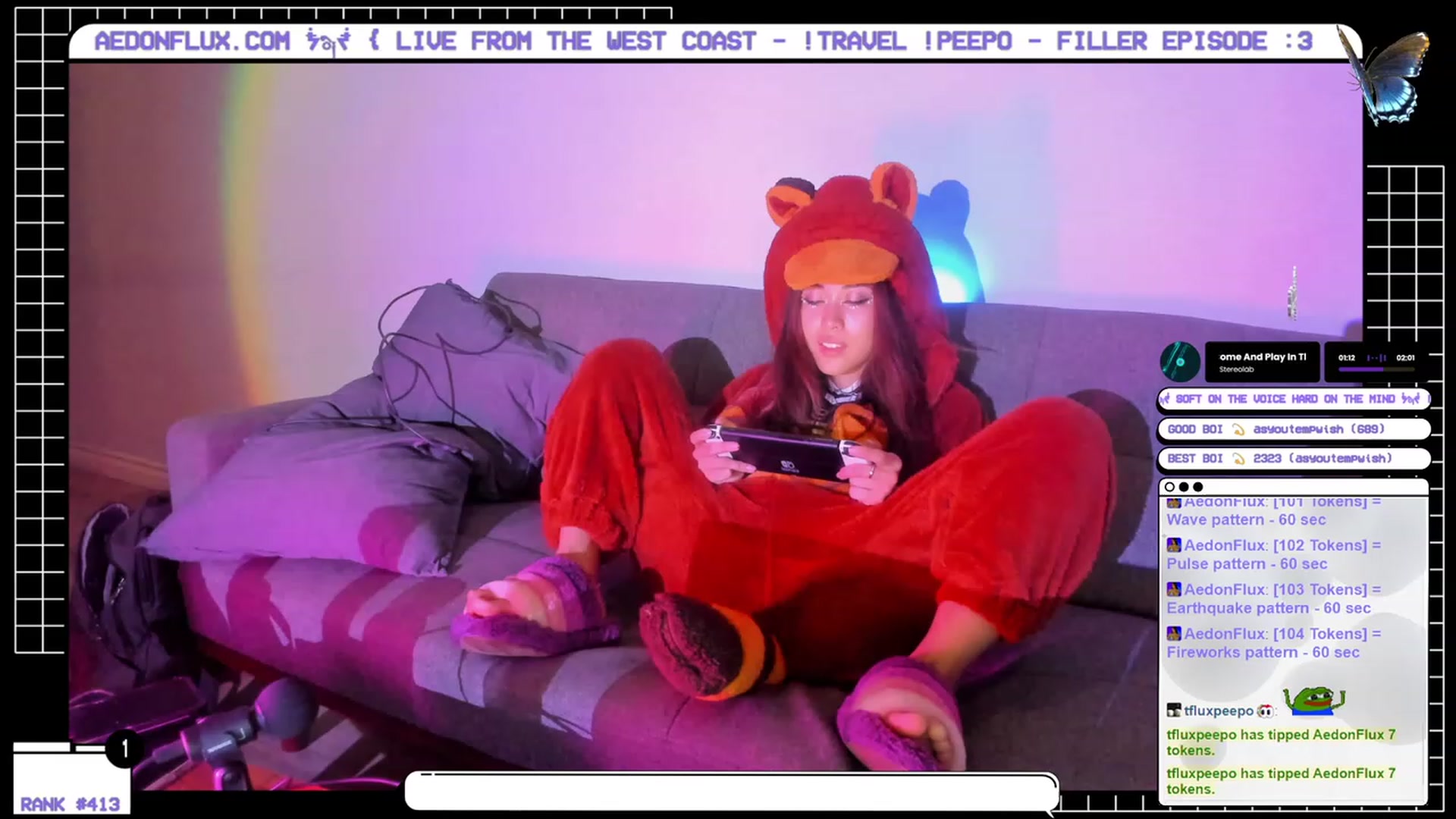 Gallery image thumbnail from AedonFlux's myfreecams stream on, 10/22/2023, 05:33 image 7 of 20