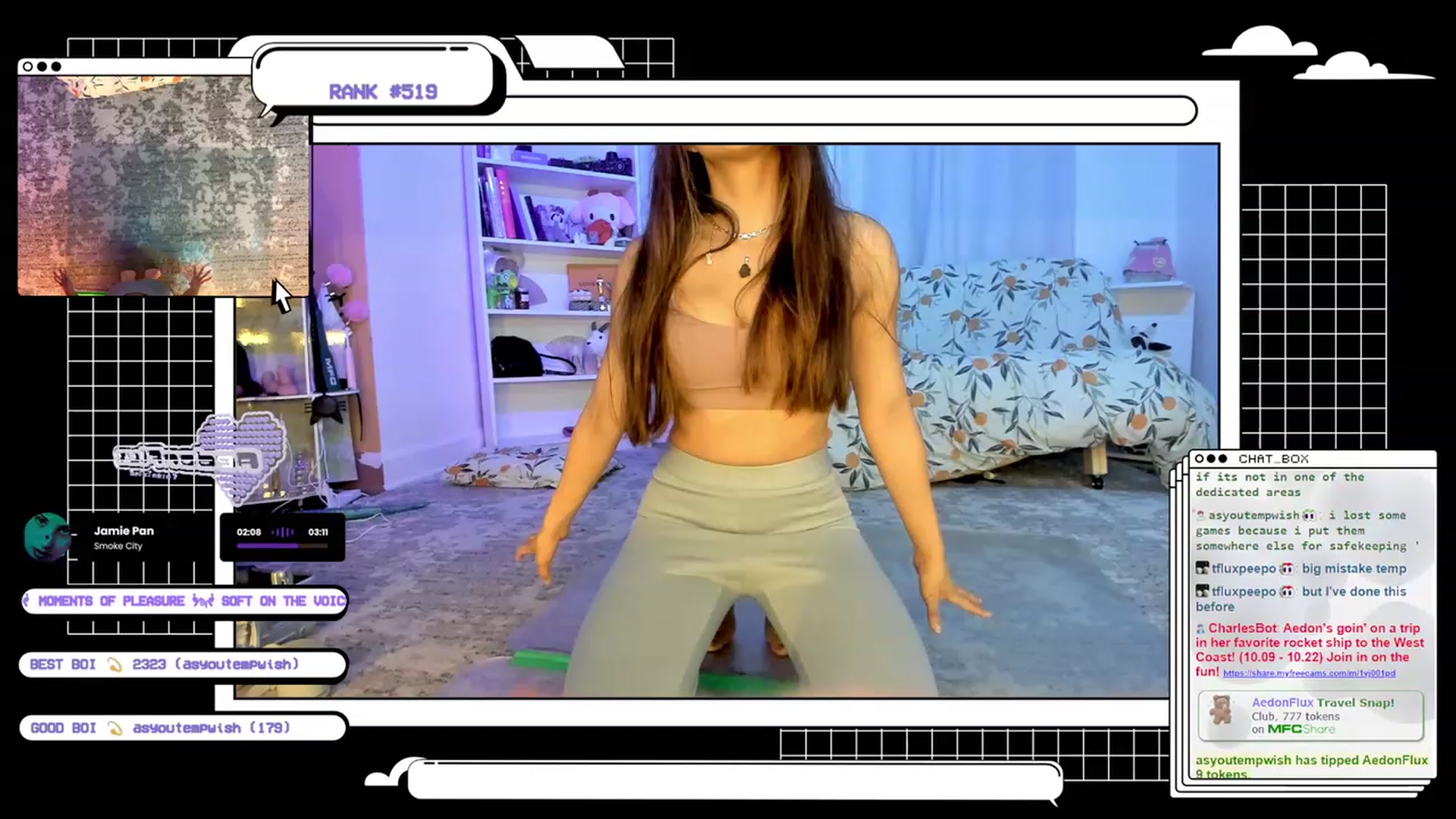 Gallery image thumbnail from AedonFlux's myfreecams stream on, 10/28/2023, 06:57 image 5 of 20
