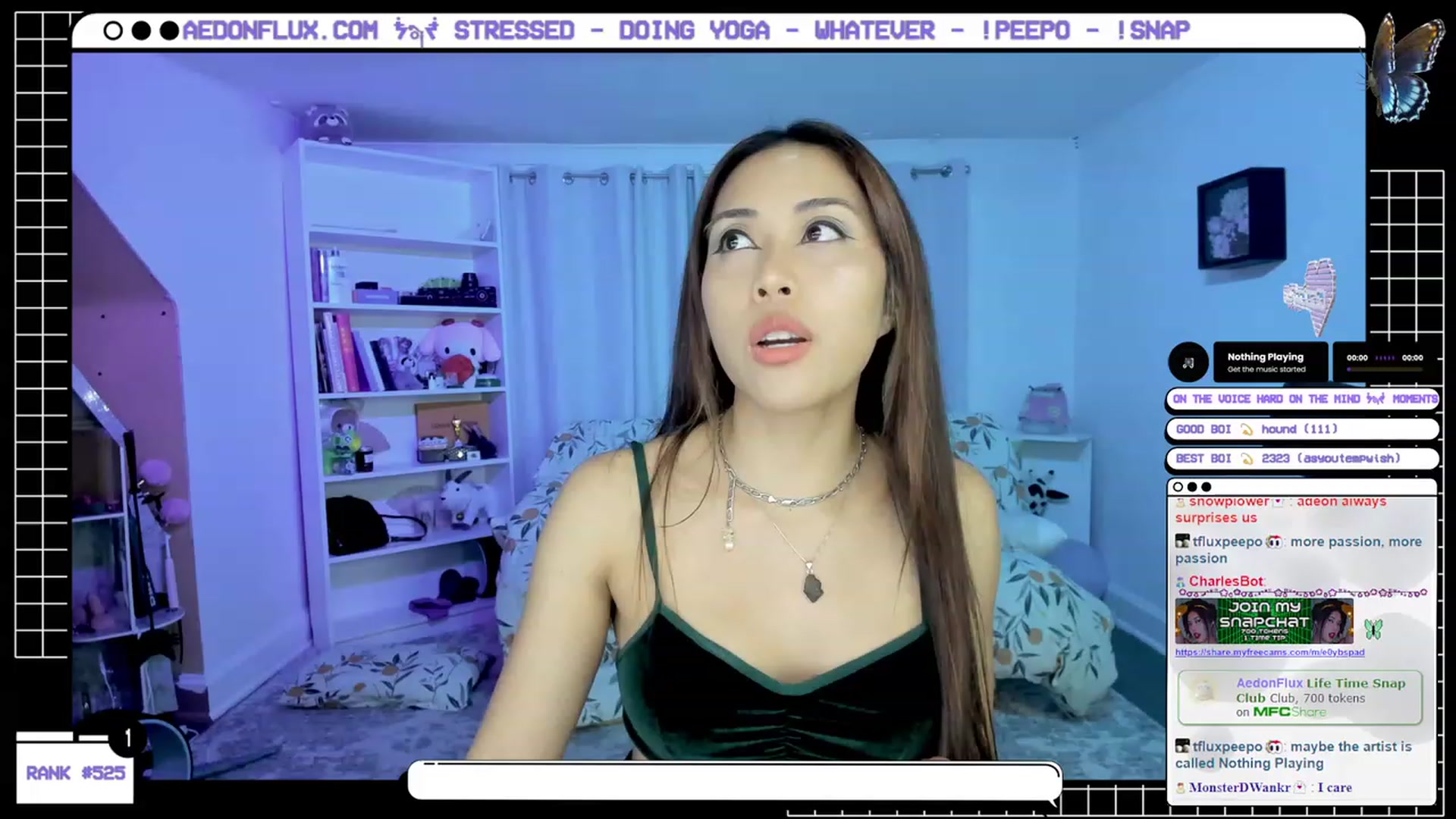 Gallery image thumbnail from AedonFlux's myfreecams stream on, 10/29/2023, 07:07 image 3 of 20