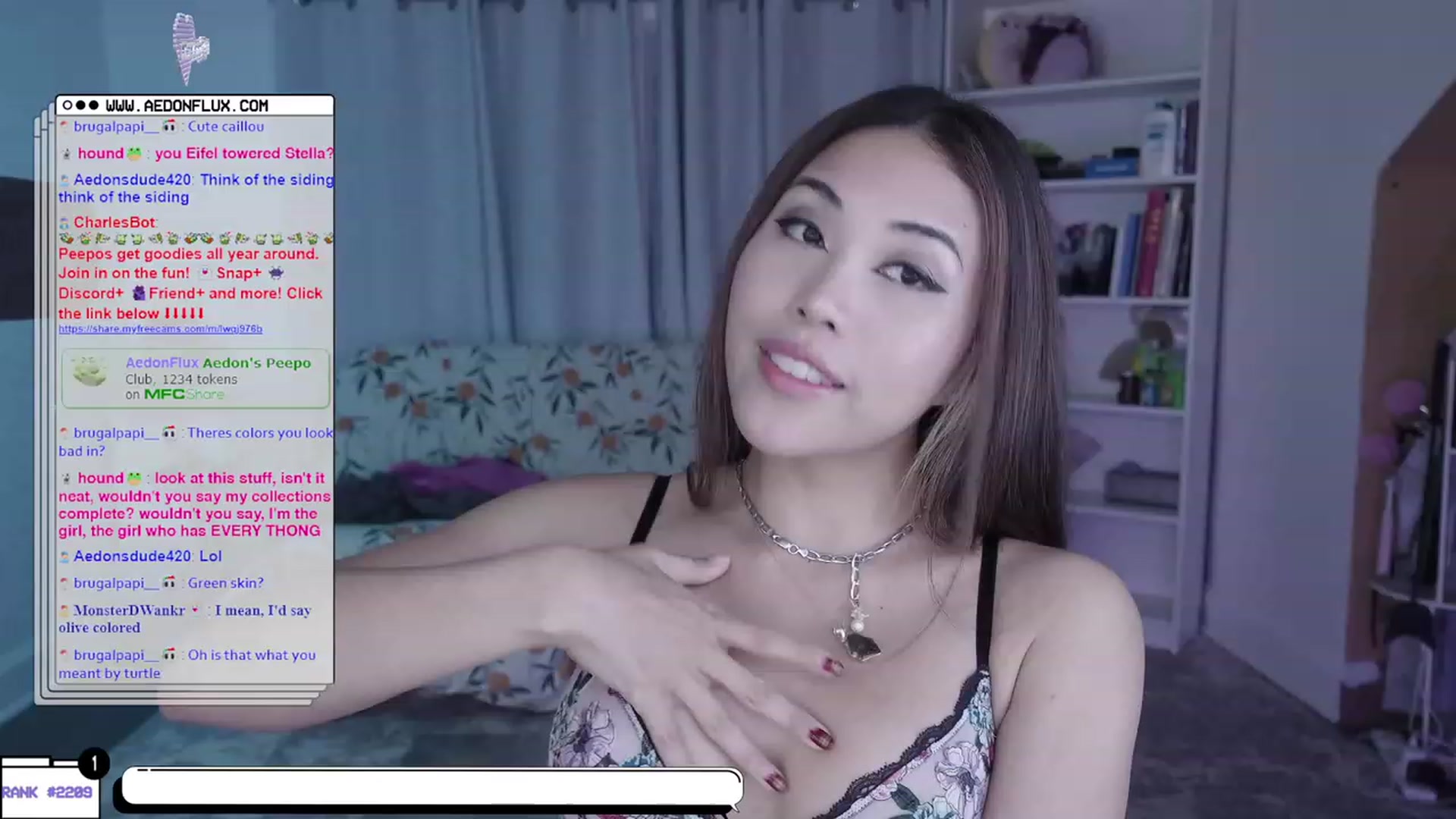 Gallery image thumbnail from AedonFlux's myfreecams stream on, 11/17/2023, 07:35 image 1 of 20