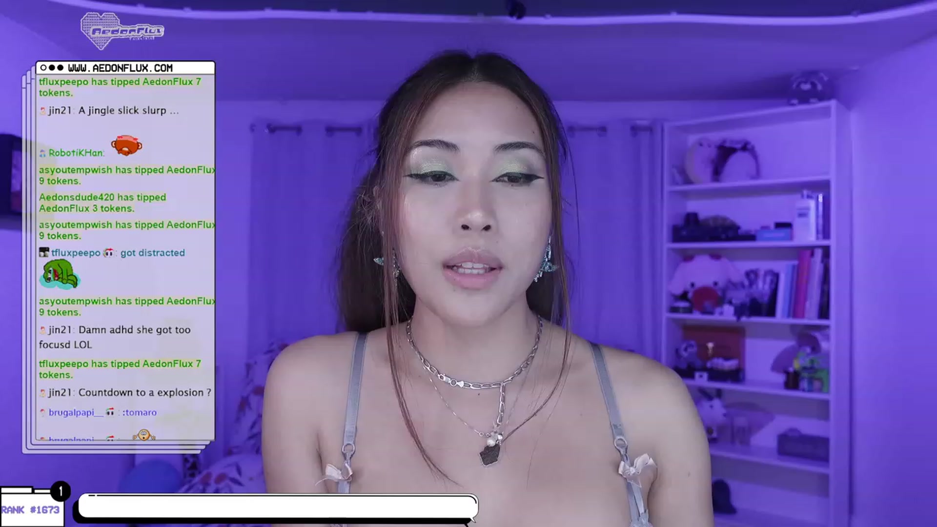 Gallery image thumbnail from AedonFlux's myfreecams stream on, 11/18/2023, 08:24 image 20 of 20