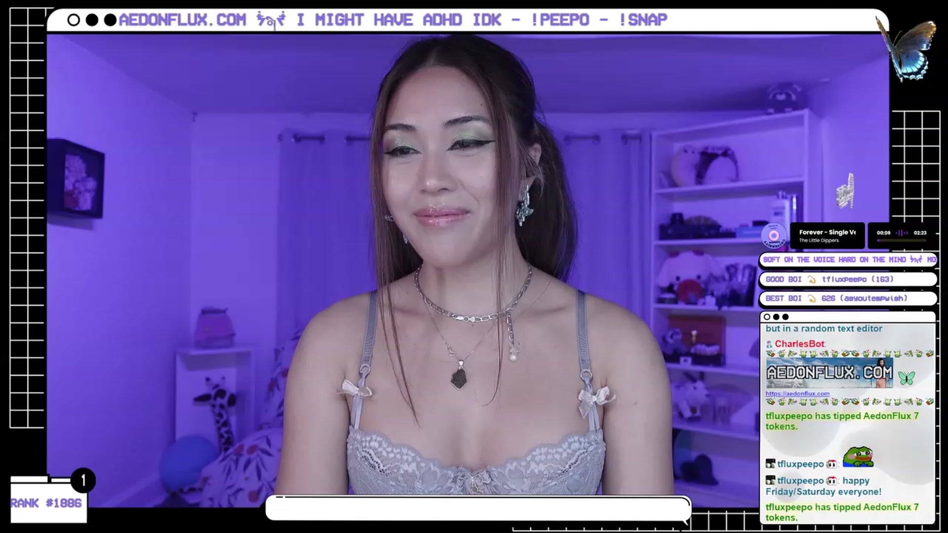 Gallery image thumbnail from AedonFlux's myfreecams stream on, 11/18/2023, 08:24 image 4 of 20