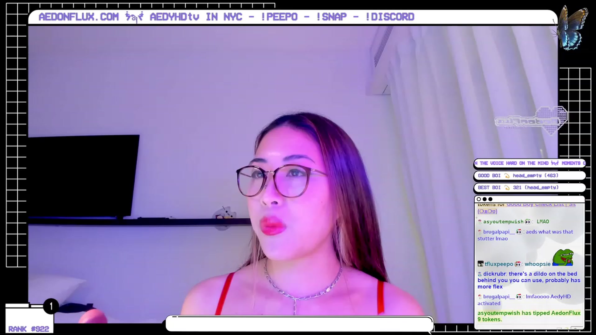 Gallery image thumbnail from AedonFlux's myfreecams stream on, 12/02/2023, 08:27 image 1 of 20