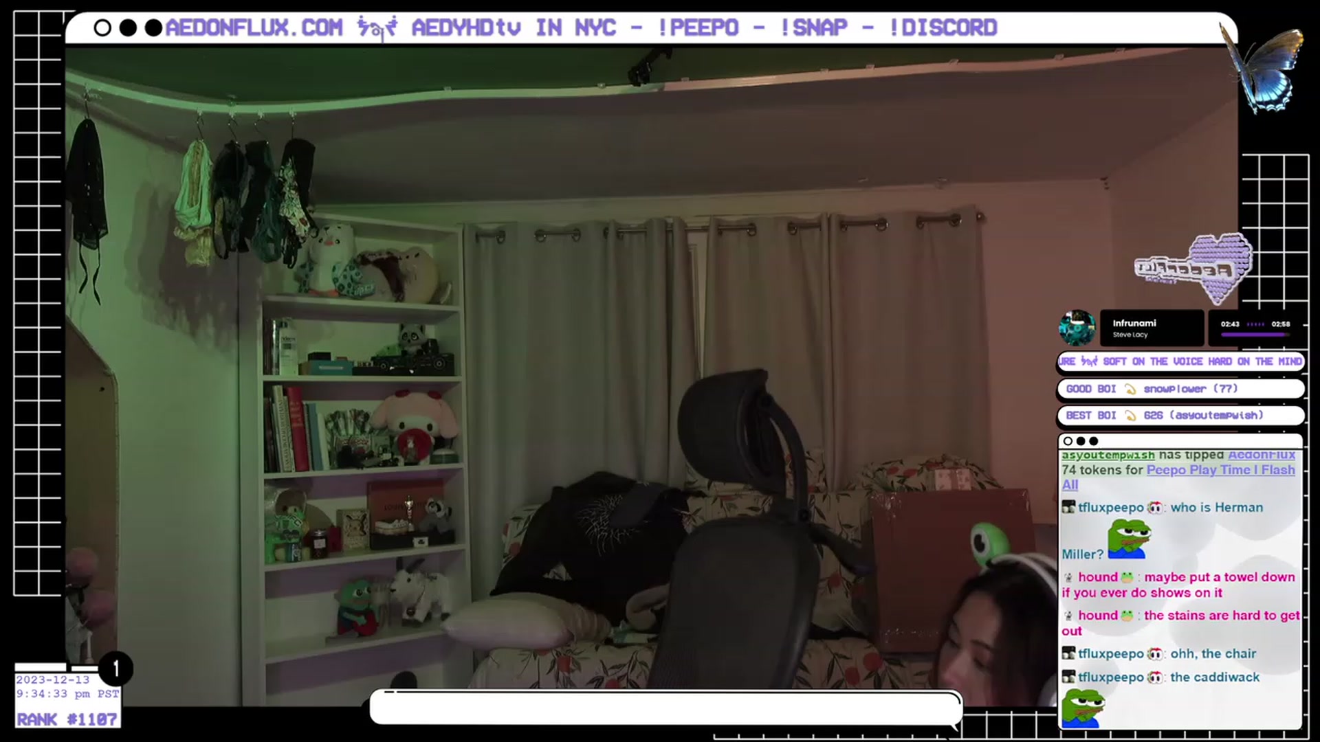 Gallery image thumbnail from AedonFlux's myfreecams stream on, 12/14/2023, 06:10 image 5 of 20