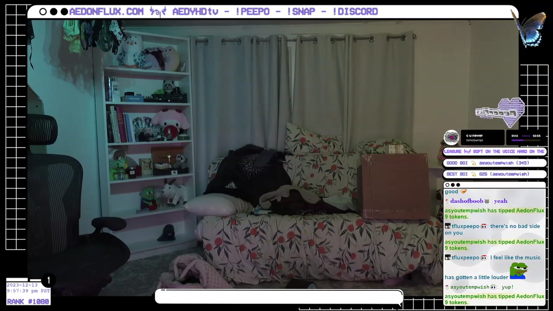 Gallery image thumbnail from AedonFlux's myfreecams stream on, 12/14/2023, 06:10 image 16 of 20