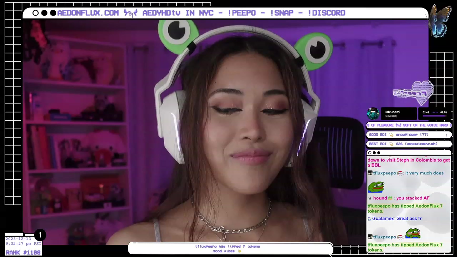 Gallery image thumbnail from AedonFlux's myfreecams stream on, 12/14/2023, 06:10 image 4 of 20