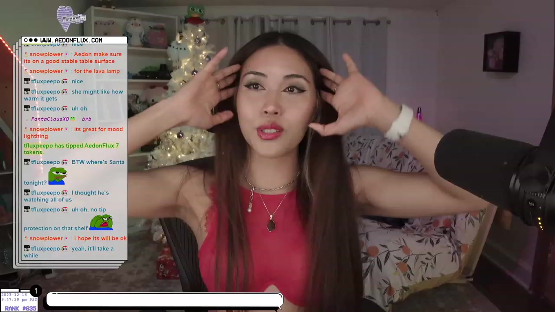 Gallery image thumbnail from AedonFlux's myfreecams stream on, 12/17/2023, 06:02 image 15 of 20