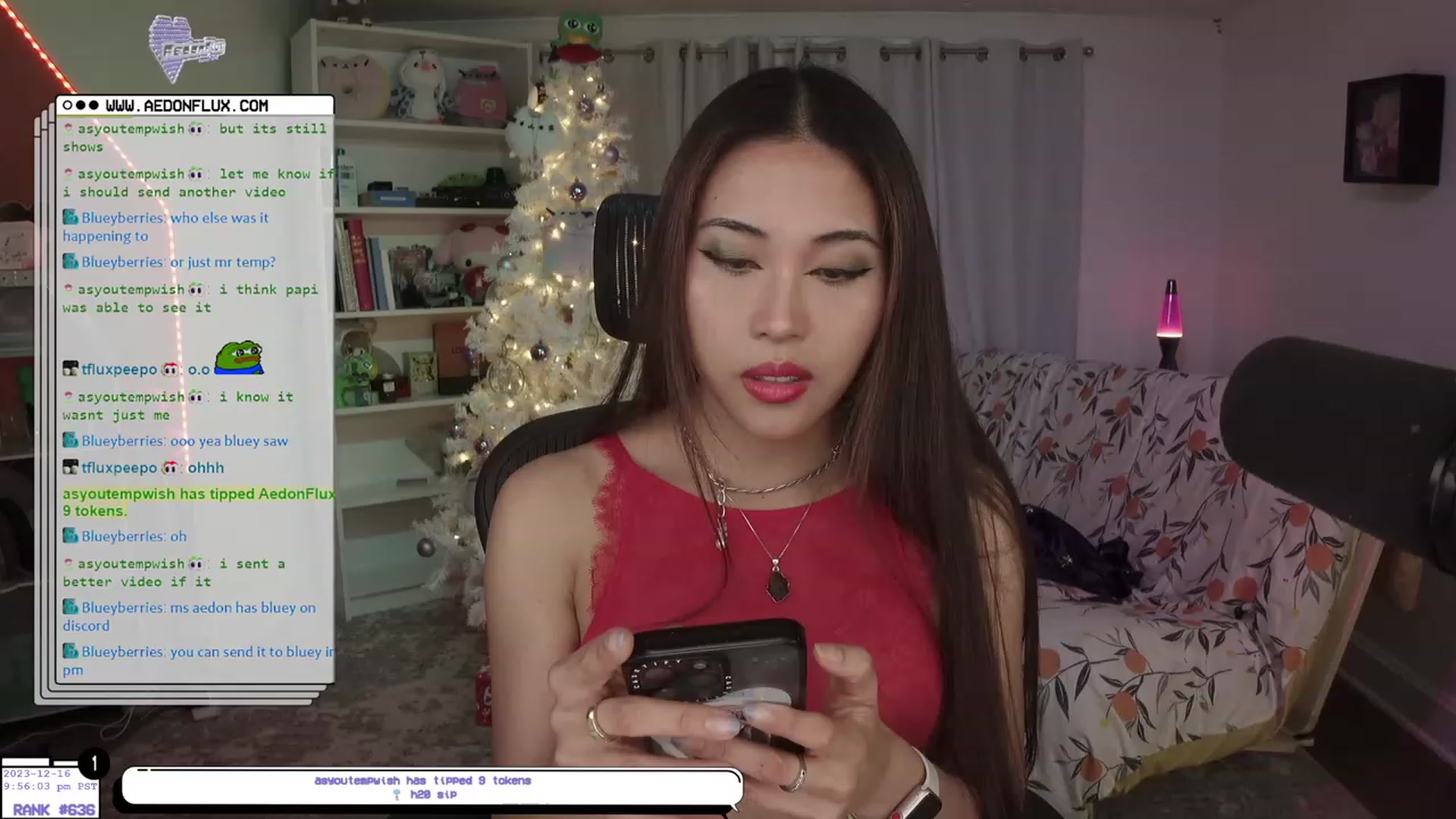 Gallery image thumbnail from AedonFlux's myfreecams stream on, 12/17/2023, 06:02 image 19 of 20