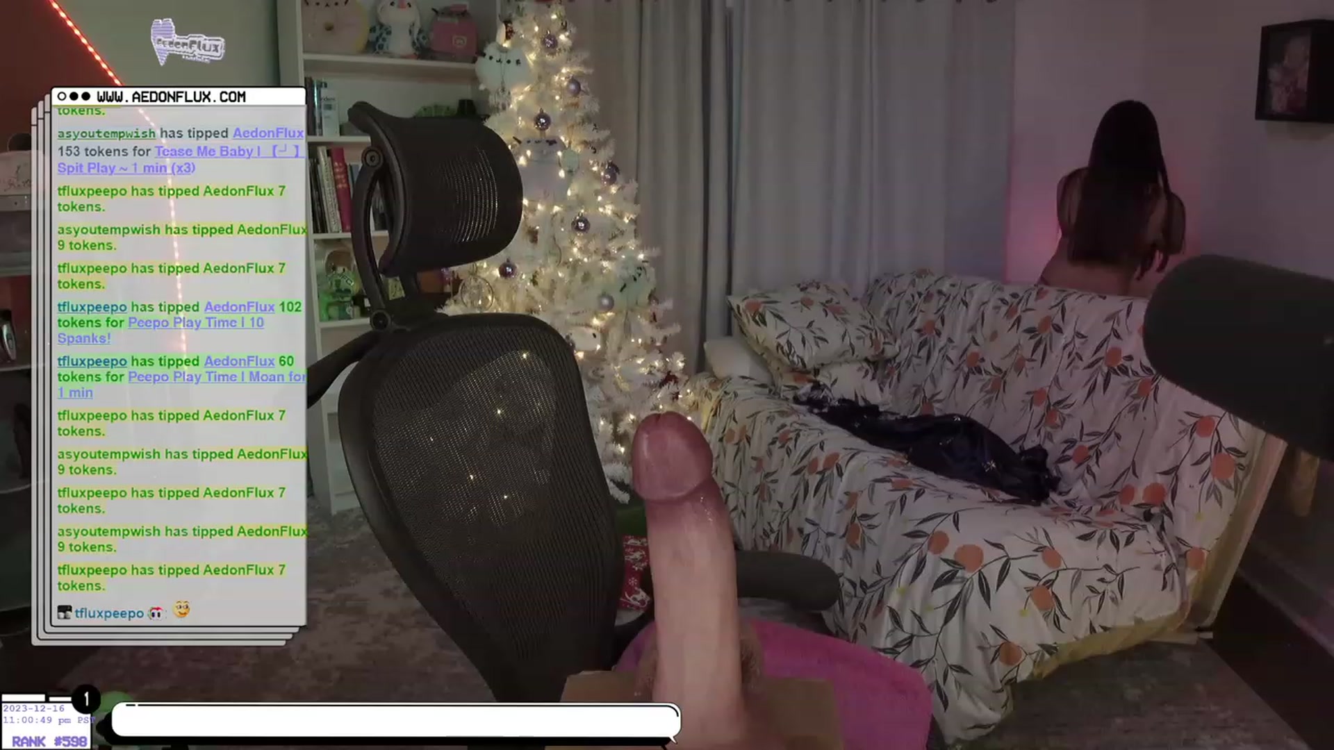 Gallery image thumbnail from AedonFlux's myfreecams stream on, 12/17/2023, 07:57 image 8 of 20