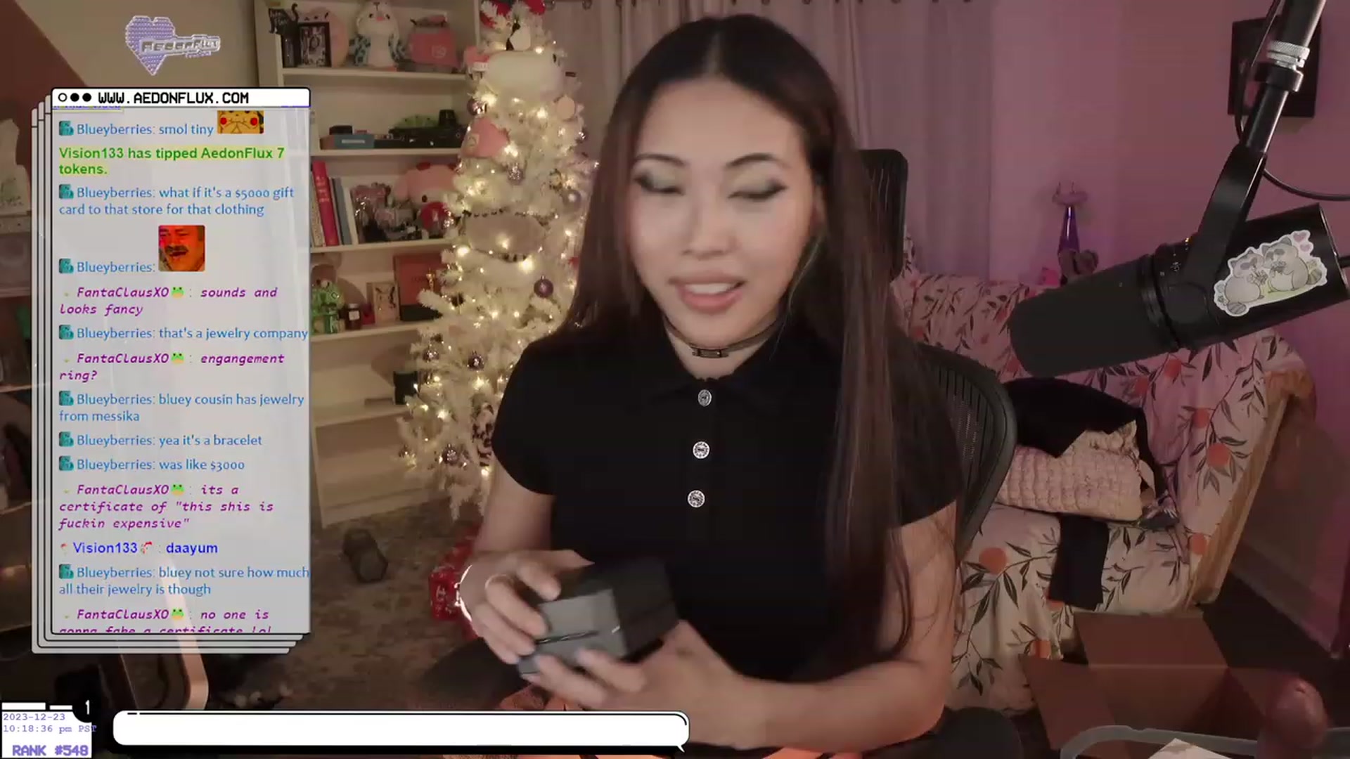 Gallery image thumbnail from AedonFlux's myfreecams stream on, 12/24/2023, 08:00 image 1 of 20