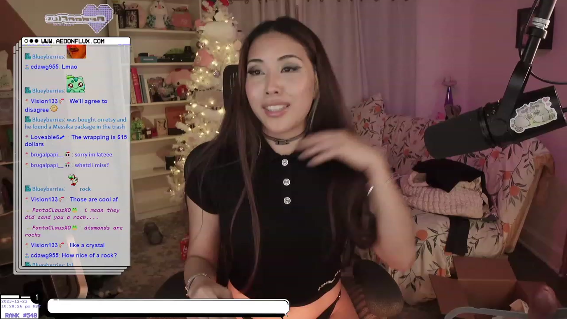 Gallery image thumbnail from AedonFlux's myfreecams stream on, 12/24/2023, 08:00 image 3 of 20