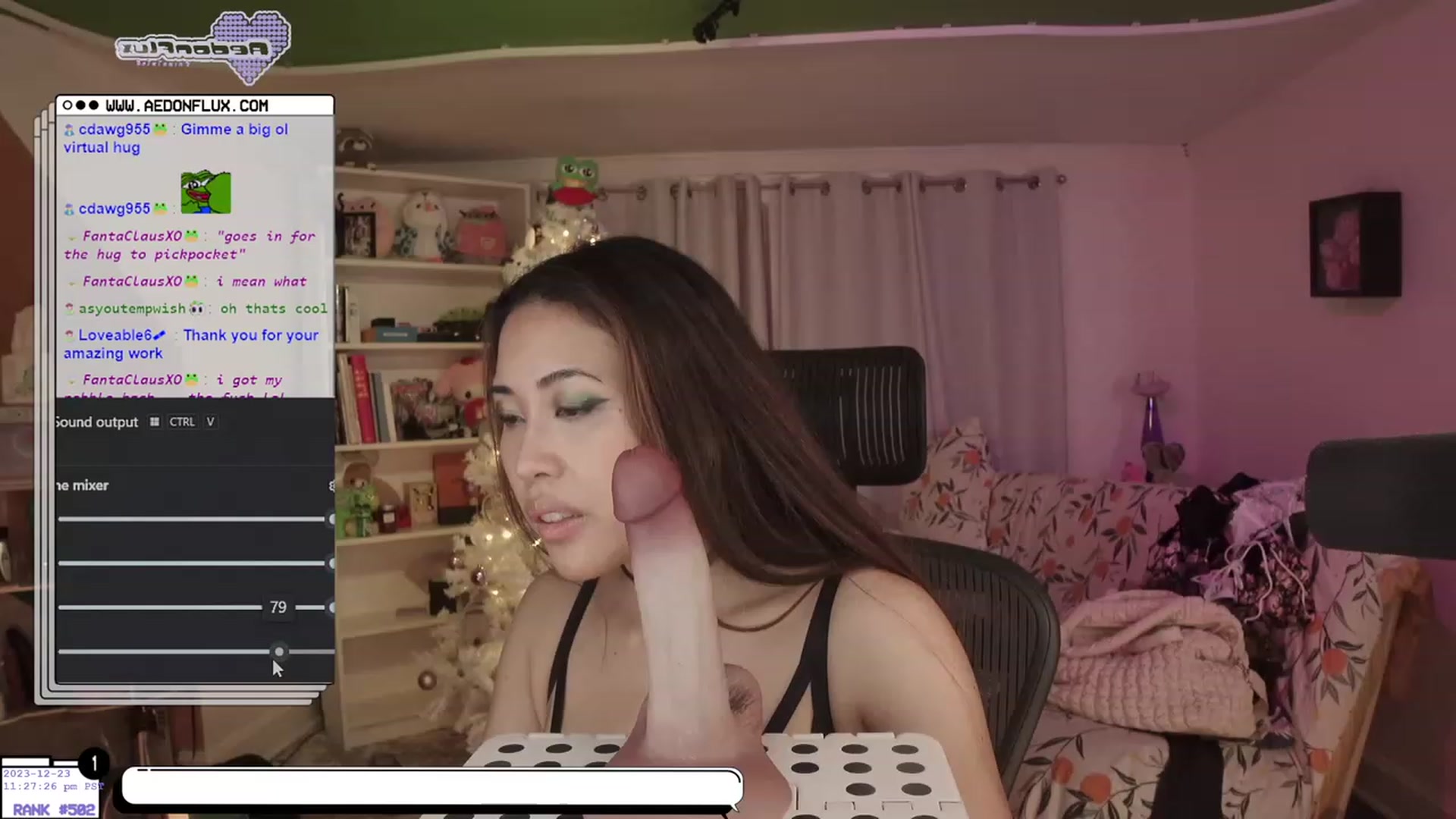 Gallery image thumbnail from AedonFlux's myfreecams stream on, 12/24/2023, 08:00 image 15 of 20