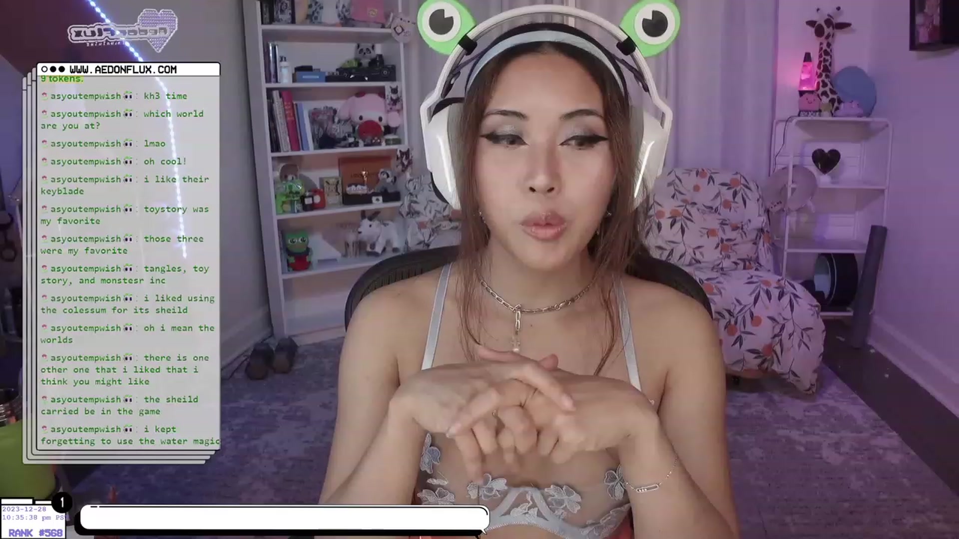 Gallery image thumbnail from AedonFlux's myfreecams stream on, 12/29/2023, 08:06 image 9 of 20