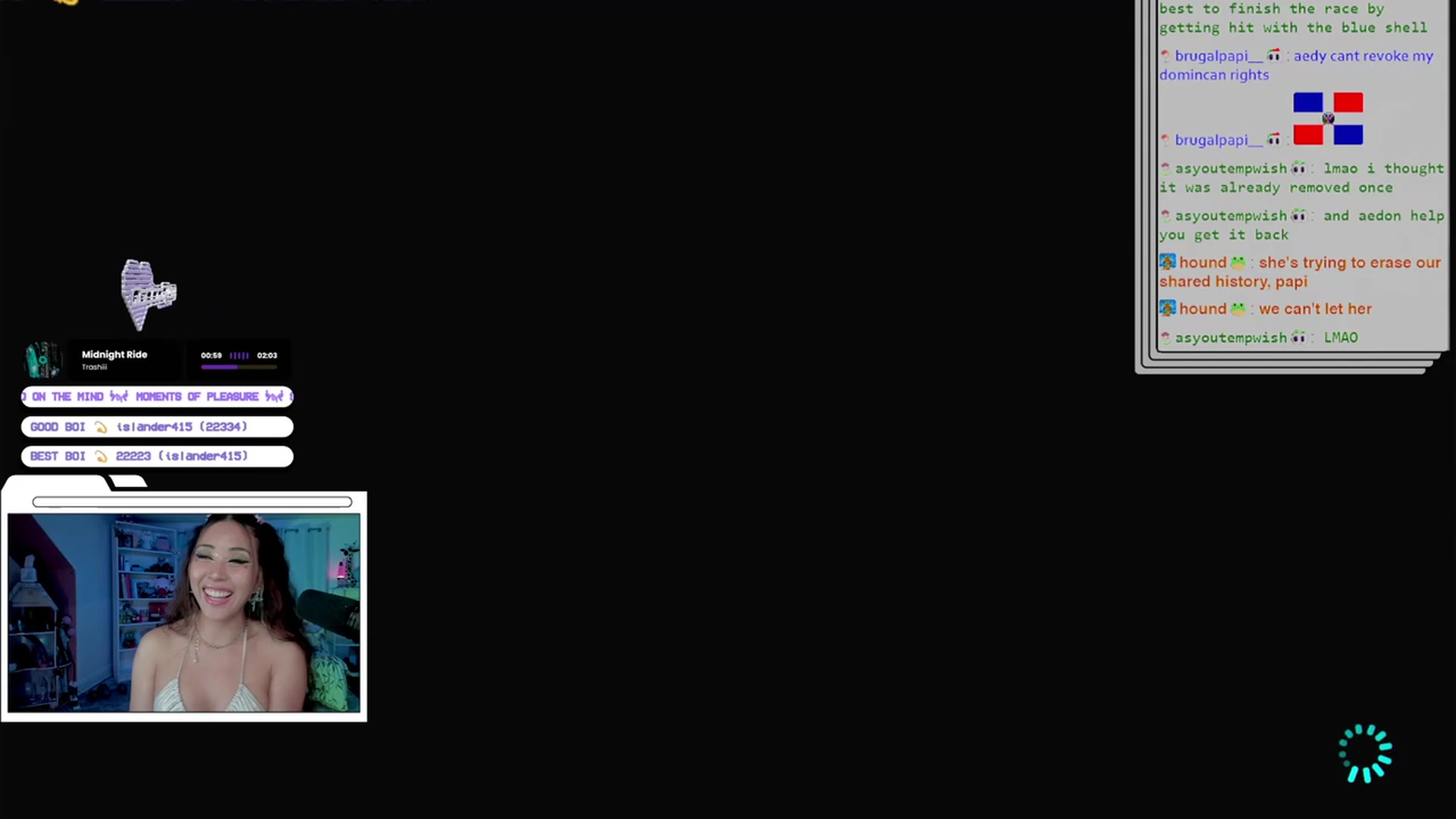Gallery image thumbnail from AedonFlux's myfreecams stream on, 12/31/2023, 08:19 image 6 of 20