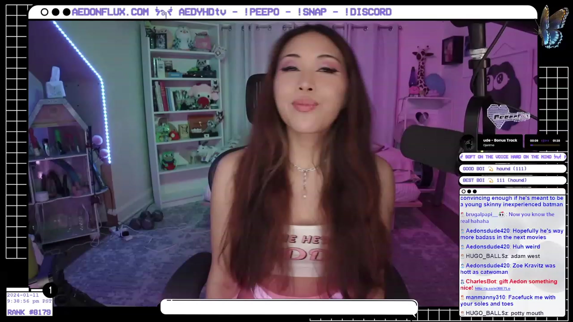 Gallery image thumbnail from AedonFlux's myfreecams stream on, 01/12/2024, 06:04 image 18 of 20