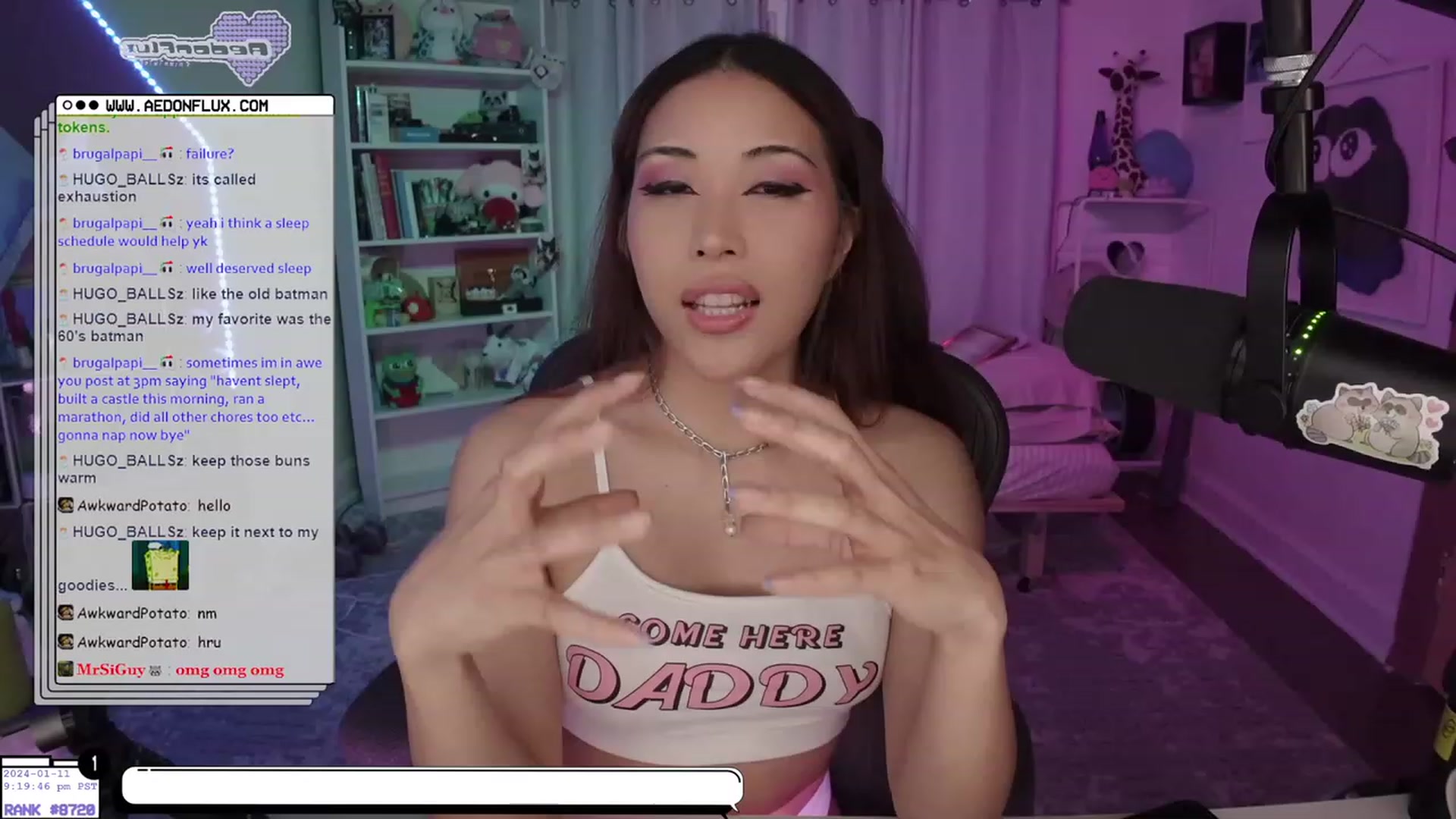 Gallery image thumbnail from AedonFlux's myfreecams stream on, 01/12/2024, 06:04 image 8 of 20