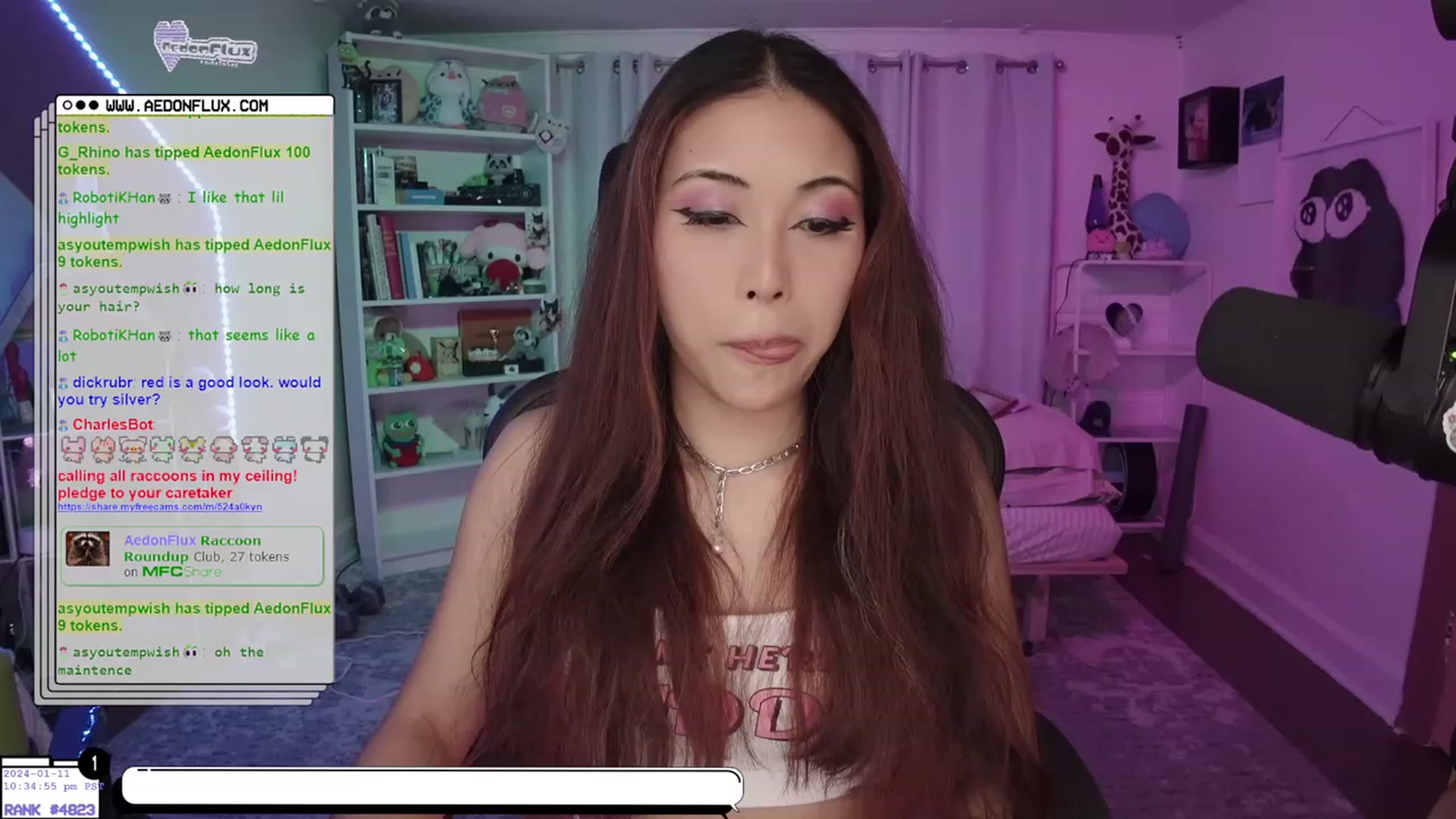 Gallery image thumbnail from AedonFlux's myfreecams stream on, 01/12/2024, 06:45 image 18 of 20