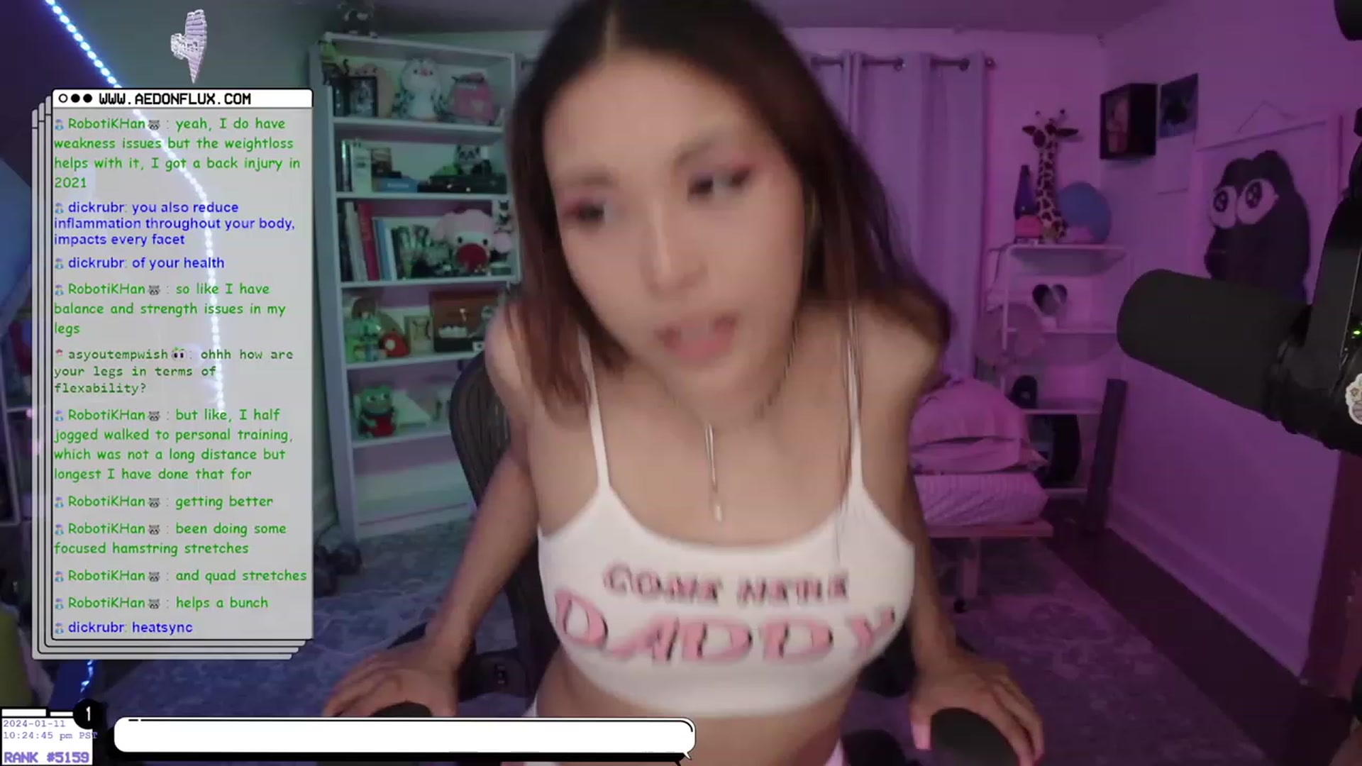 Gallery image thumbnail from AedonFlux's myfreecams stream on, 01/12/2024, 06:45 image 13 of 20